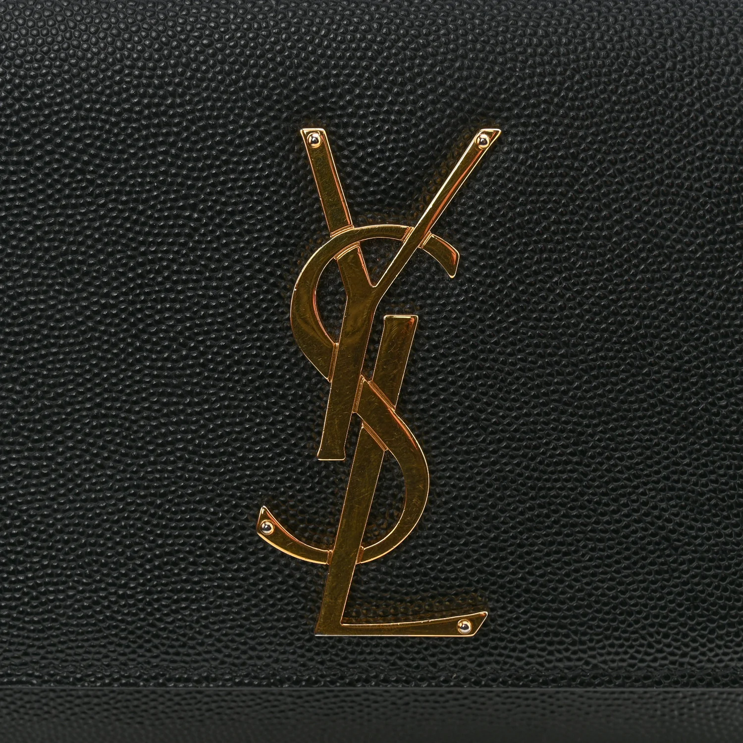 Grain De Poudre Small Monogram Kate Satchel Black - Image 11