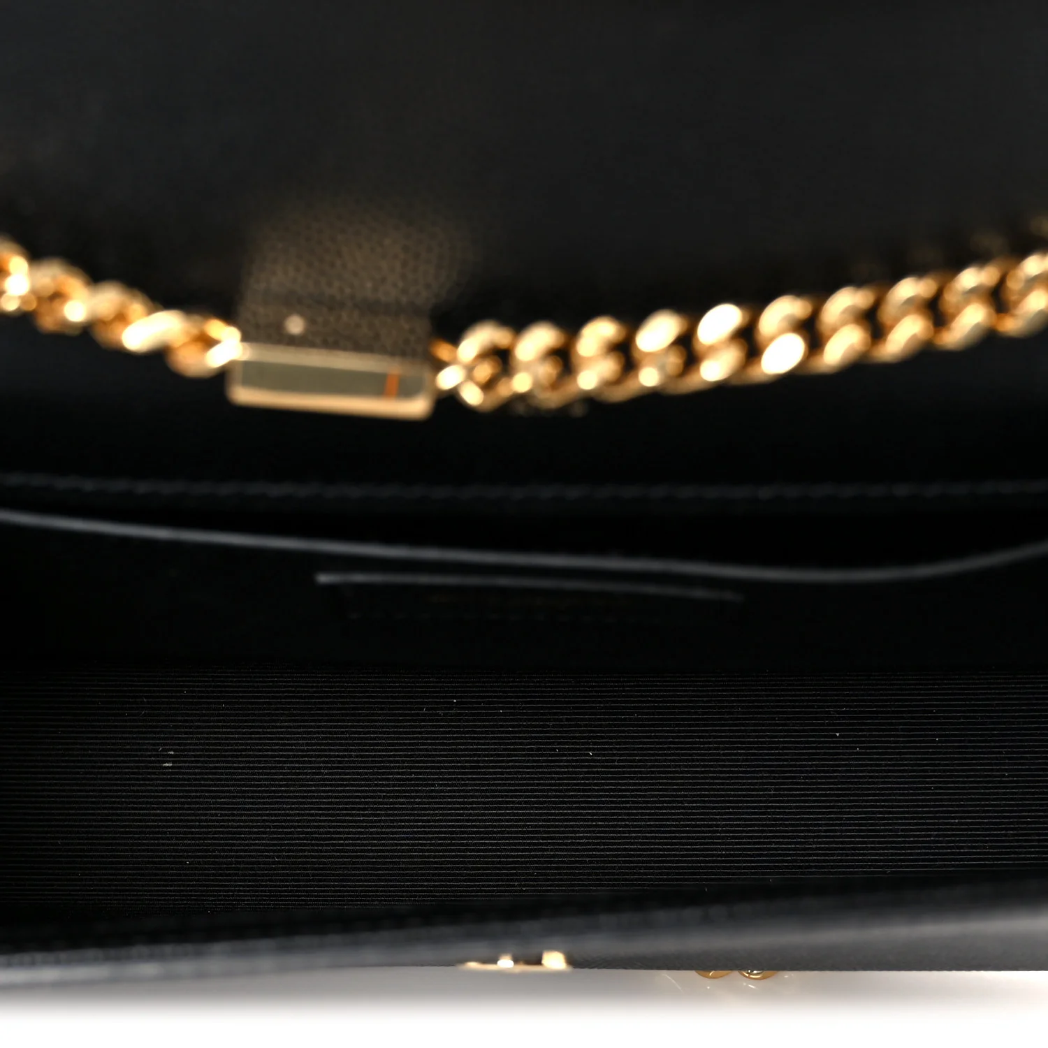 Grain De Poudre Small Monogram Kate Satchel Black - Image 5