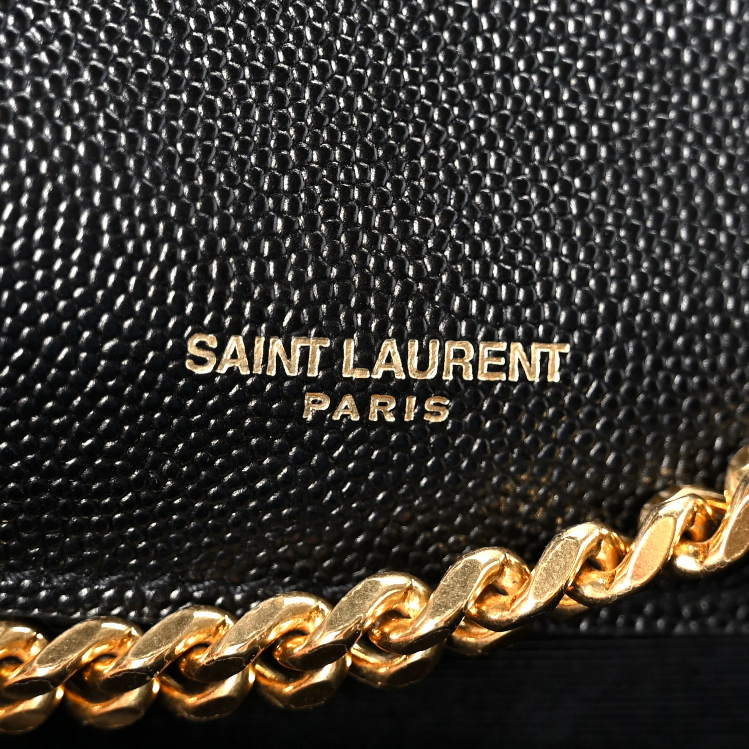 Grain De Poudre Small Monogram Kate Satchel Black - Image 7