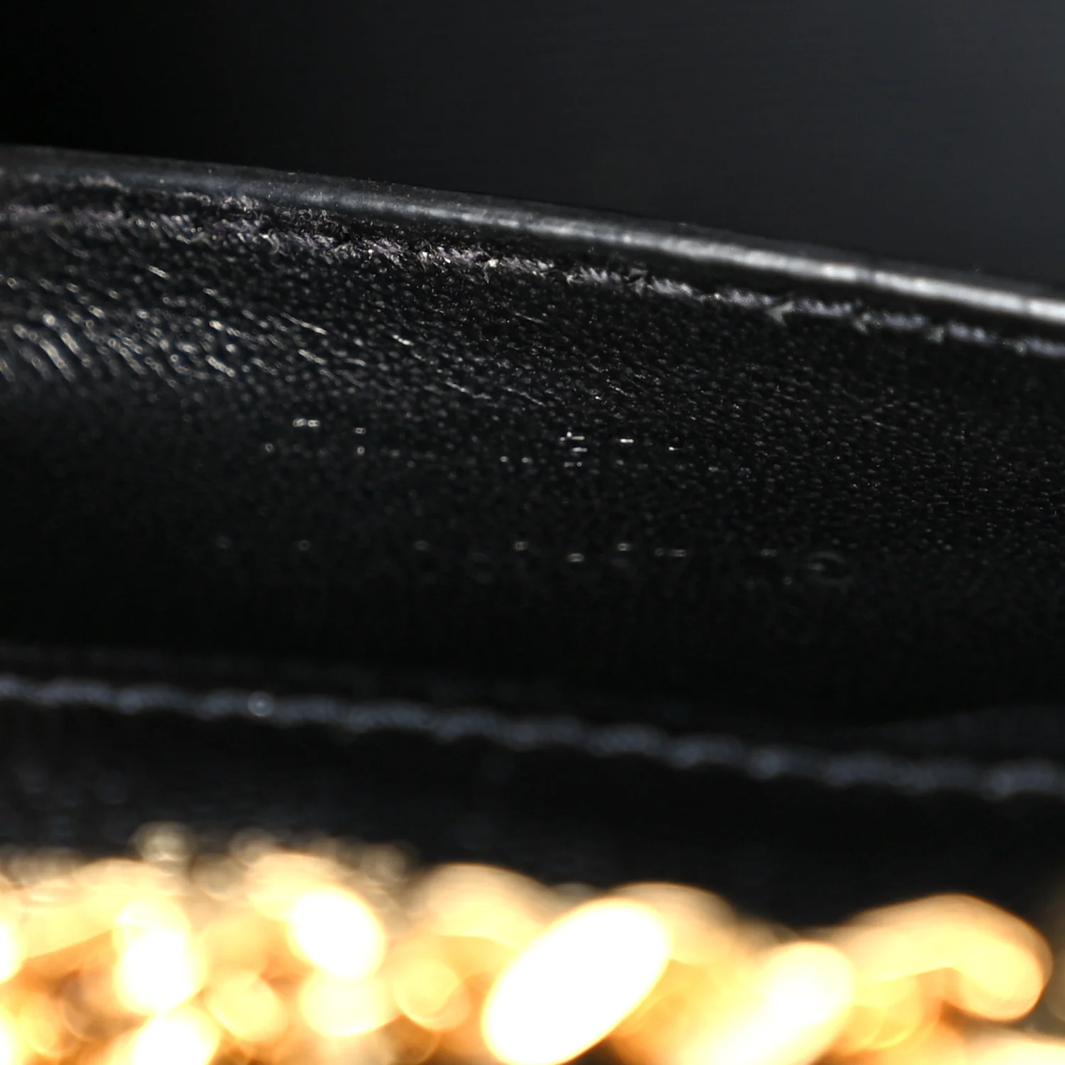 Grain De Poudre Small Monogram Kate Satchel Black - Image 8