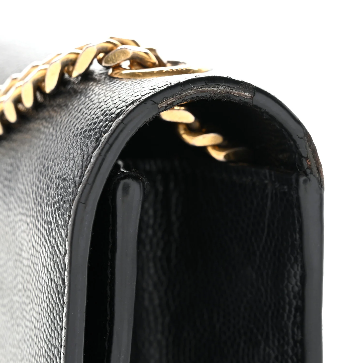 Grain De Poudre Small Monogram Kate Satchel Black - Image 12