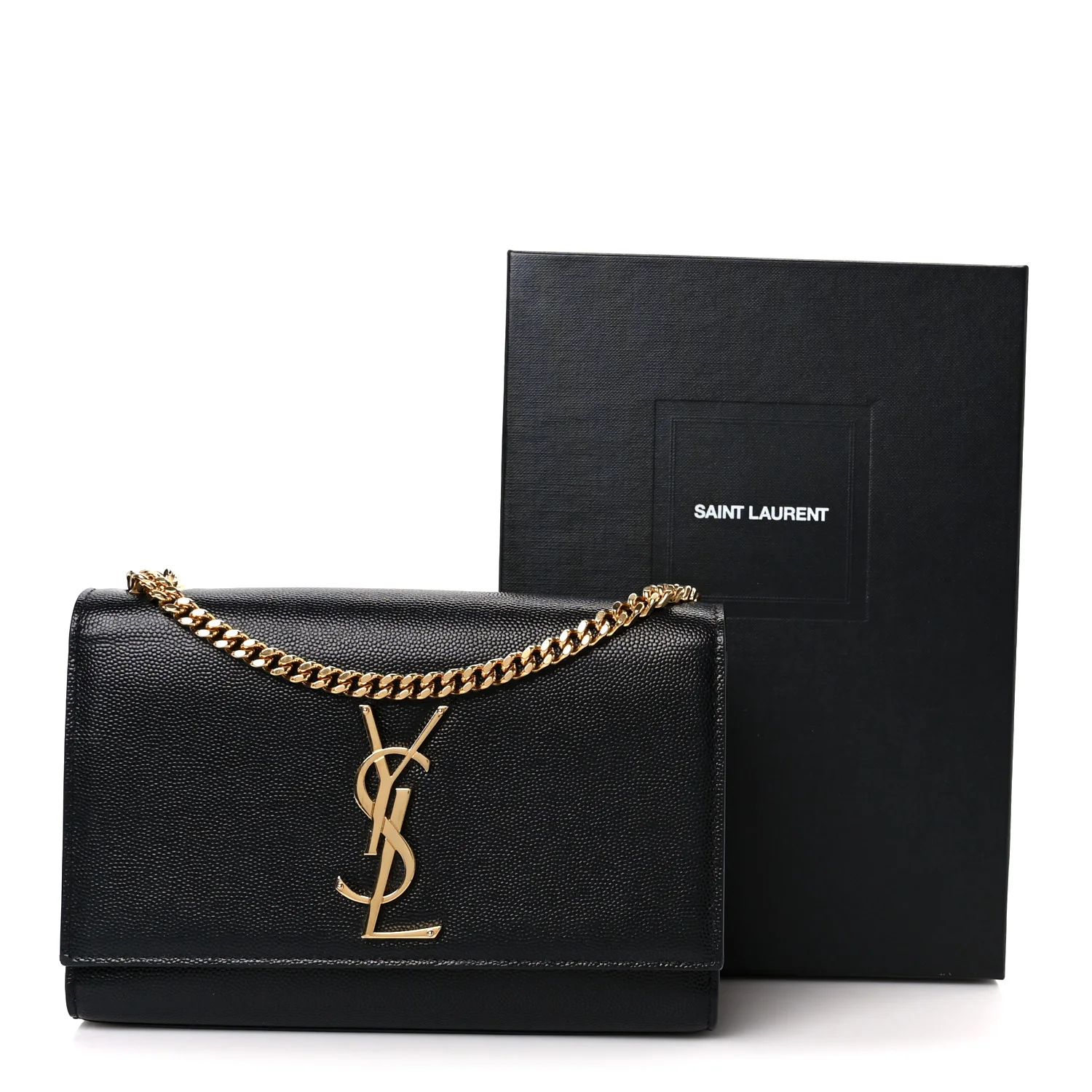 Grain De Poudre Small Monogram Kate Satchel Black - Image 12