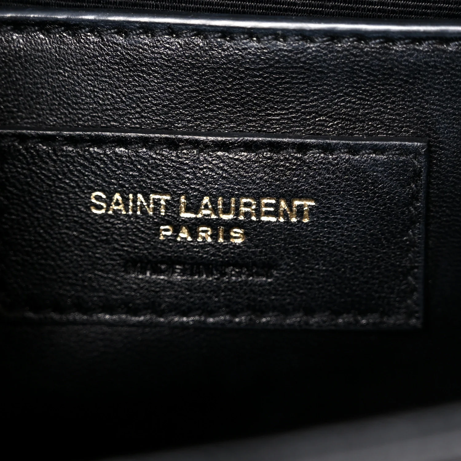 Grain De Poudre Small Monogram Kate Satchel Black - Image 7