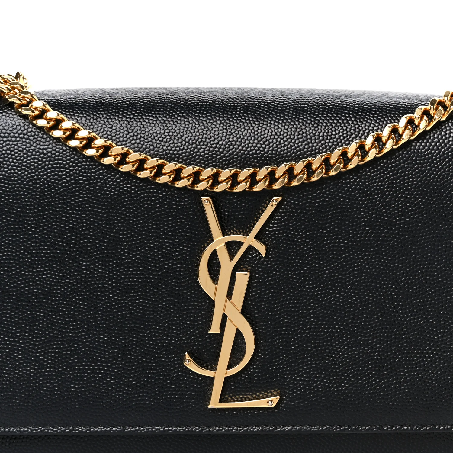 Grain De Poudre Small Monogram Kate Satchel Black - Image 9