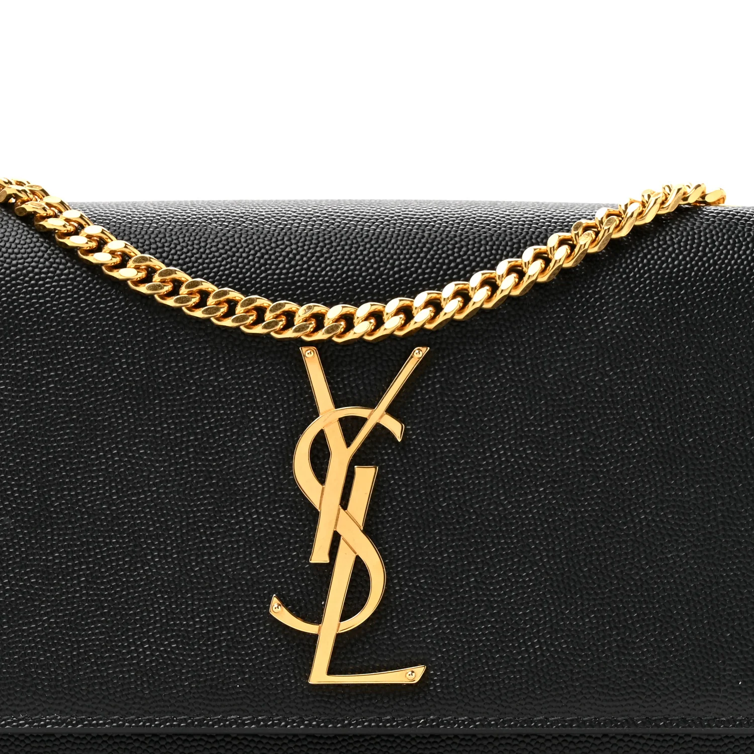Grain De Poudre Small Monogram Kate Satchel Black - Image 8