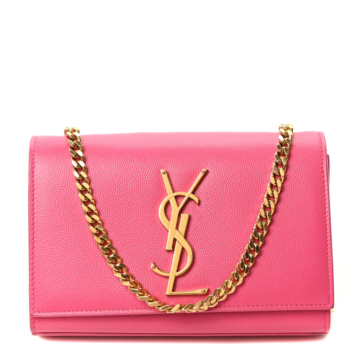 Grain De Poudre Small Monogram Kate Satchel Bubblegum