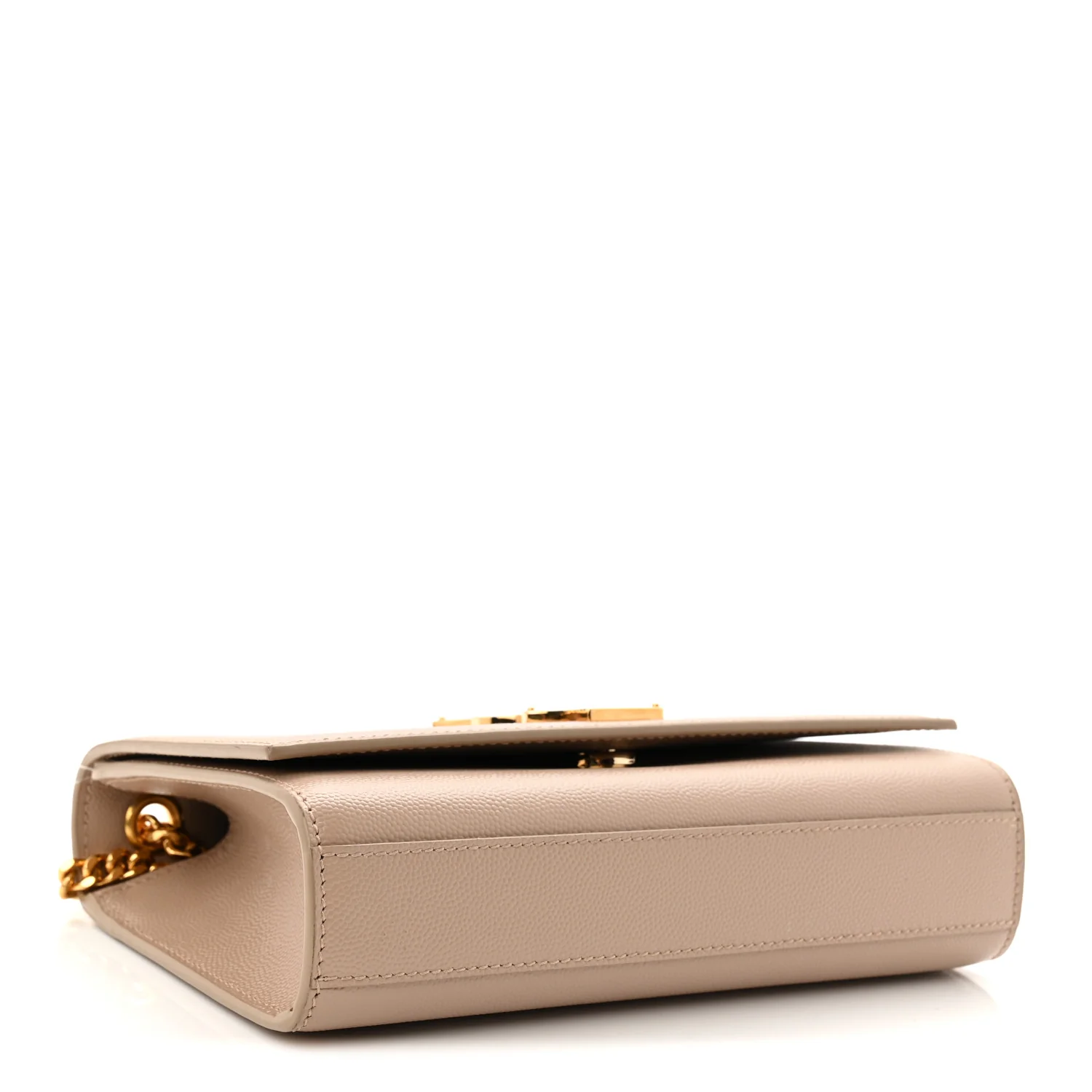 Grain De Poudre Small Monogram Kate Satchel Dark Beige - Image 6