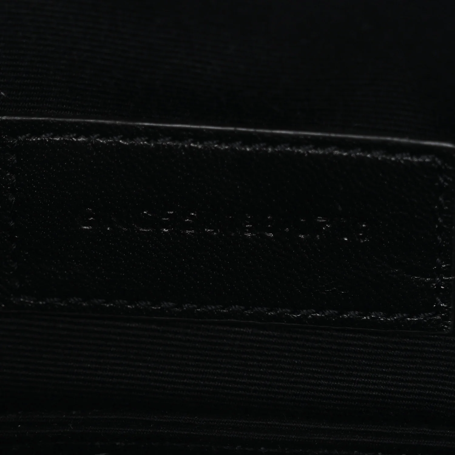 Grain De Poudre Square Dot Monogram Bill Pouch White Black - Image 7