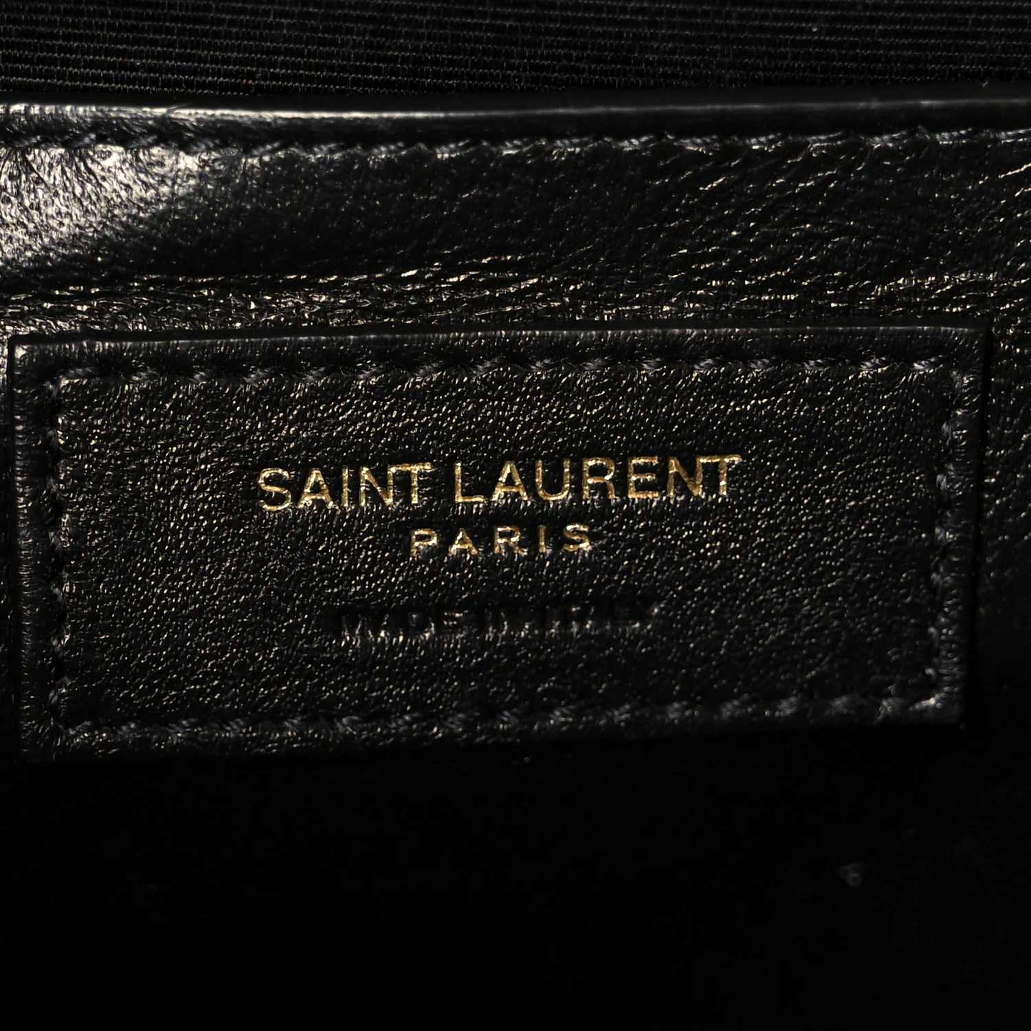 Grain De Poudre Textured Mixed Matelasse Medium Triquilt Monogram Satchel Dark Latte - Image 6