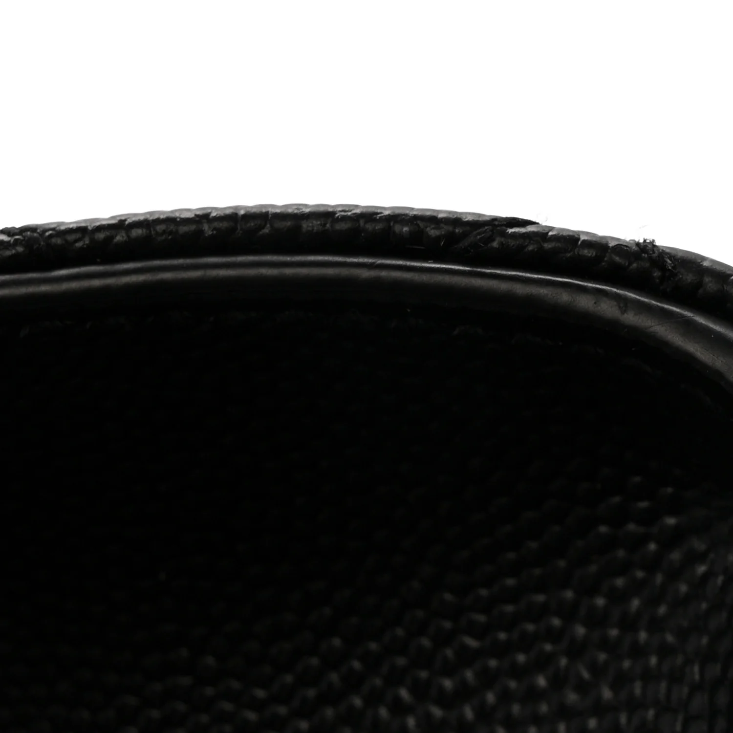 Grain De Poudre Textured Mixed Matelasse Triquilt Medium Monogram Monochrome Satchel Black - Image 13