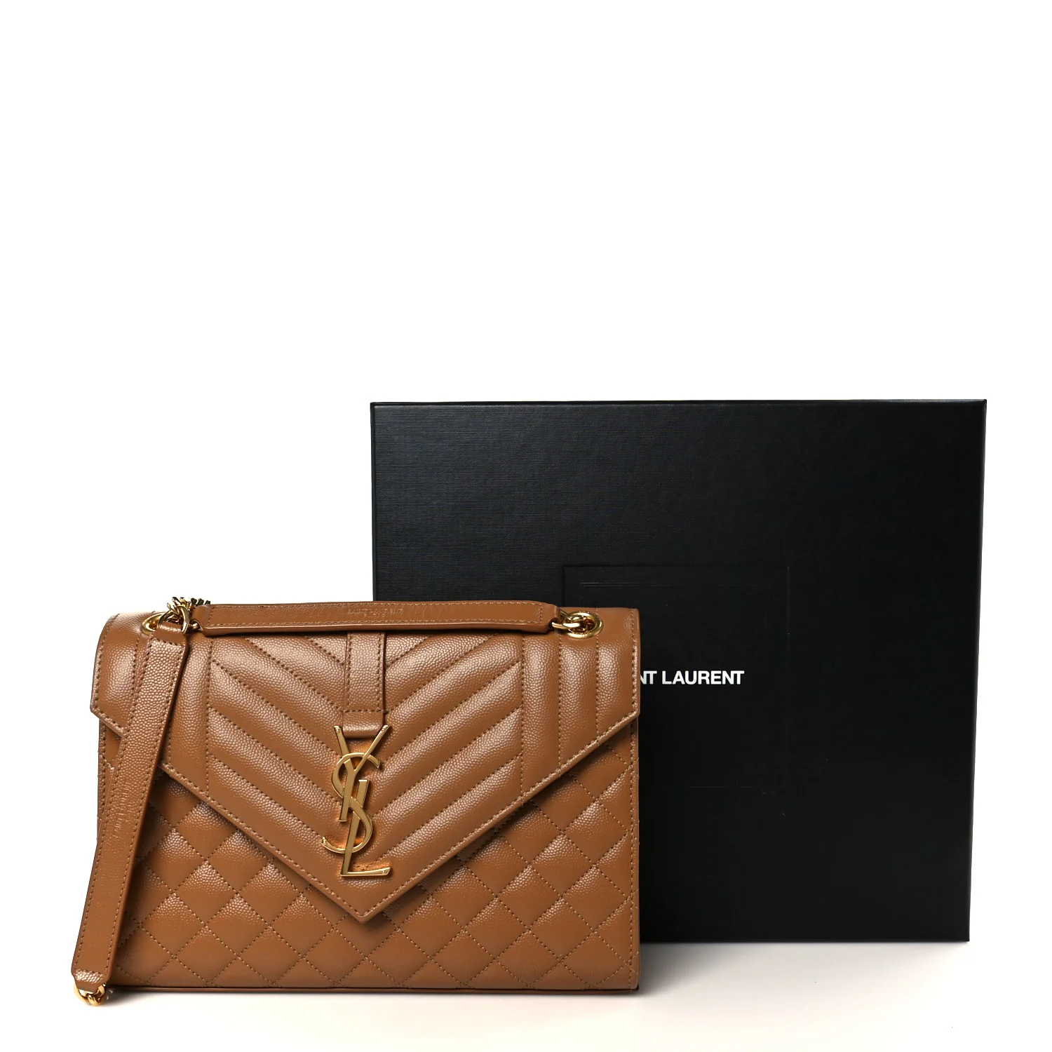 Grain De Poudre Textured Mixed Matelasse Triquilt Medium Monogram Satchel Dark Natural - Image 12