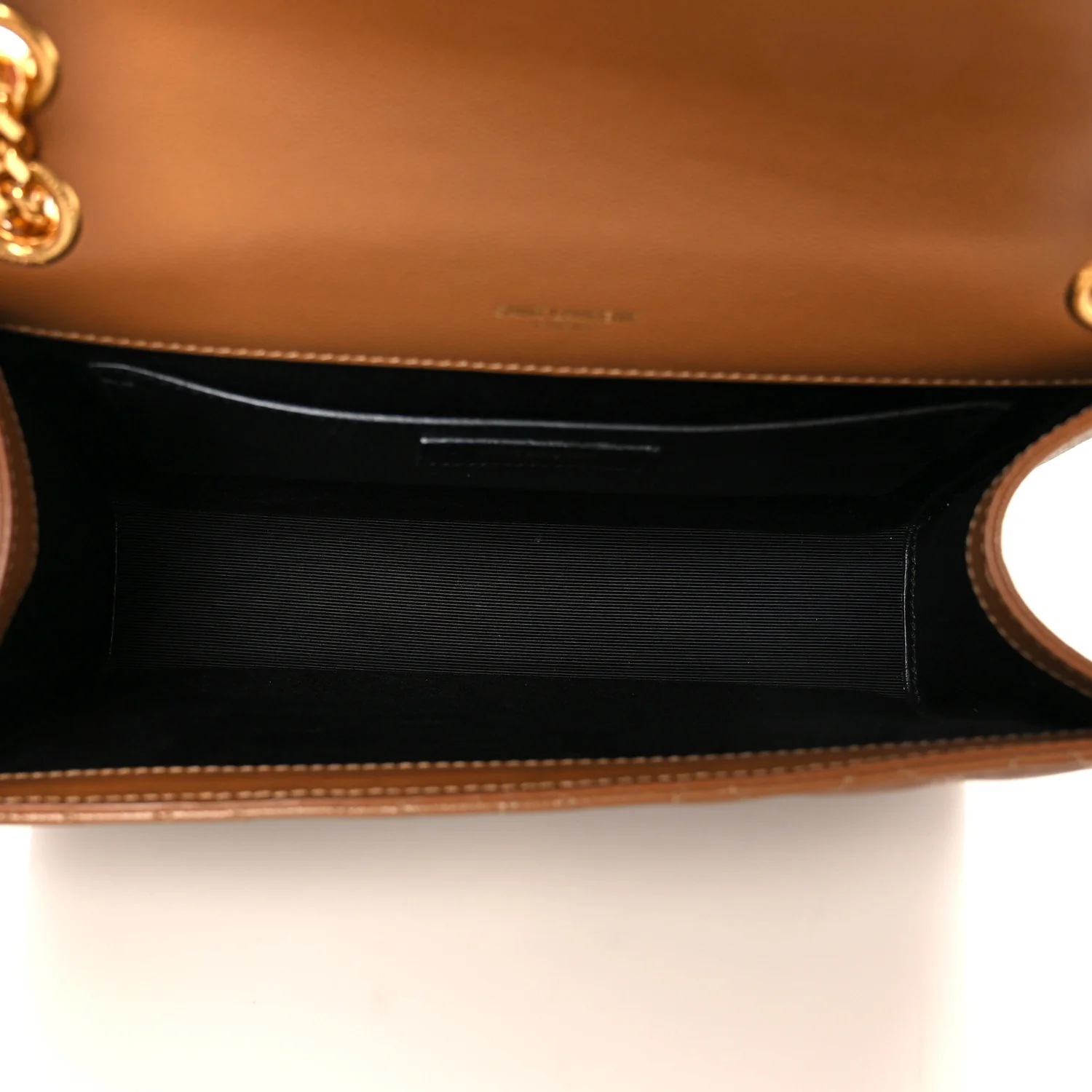 Grain De Poudre Textured Mixed Matelasse Triquilt Medium Monogram Satchel Dark Natural - Image 5