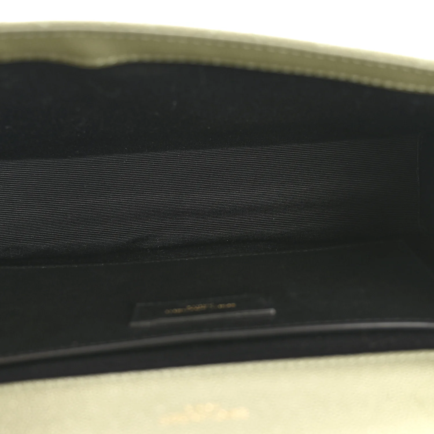 Grain De Poudre Textured Mixed Matelasse Triquilt Medium Monogram Satchel Light Sage - Image 5