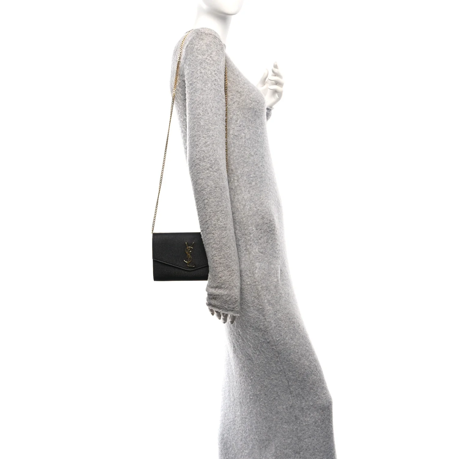 Grain de Poudre Uptown Chain Wallet Black - Image 2