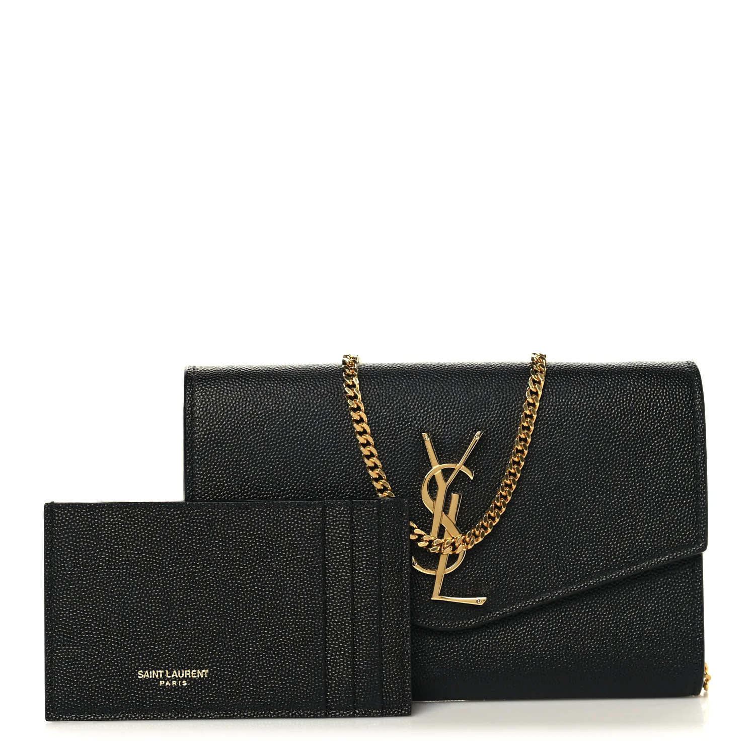 Grain de Poudre Uptown Chain Wallet Black - Image 3