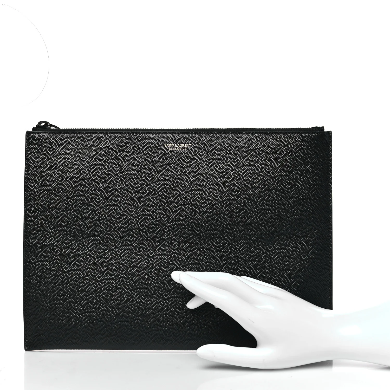 Grain De Poudre Zipped Tablet Holder Black - Image 2