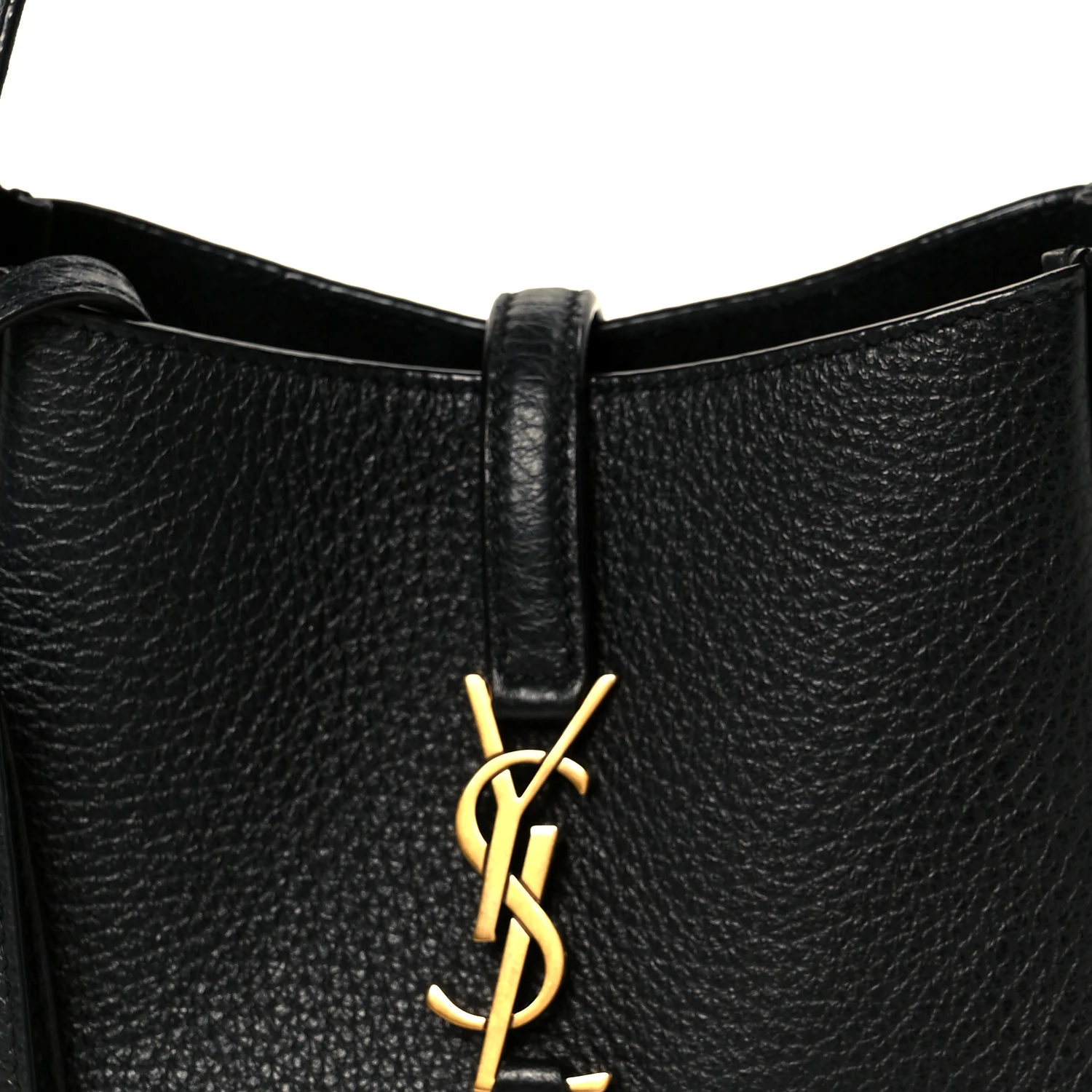 Grained Calfskin Baby Le 5 A 7 Supple Hobo Black - Image 10