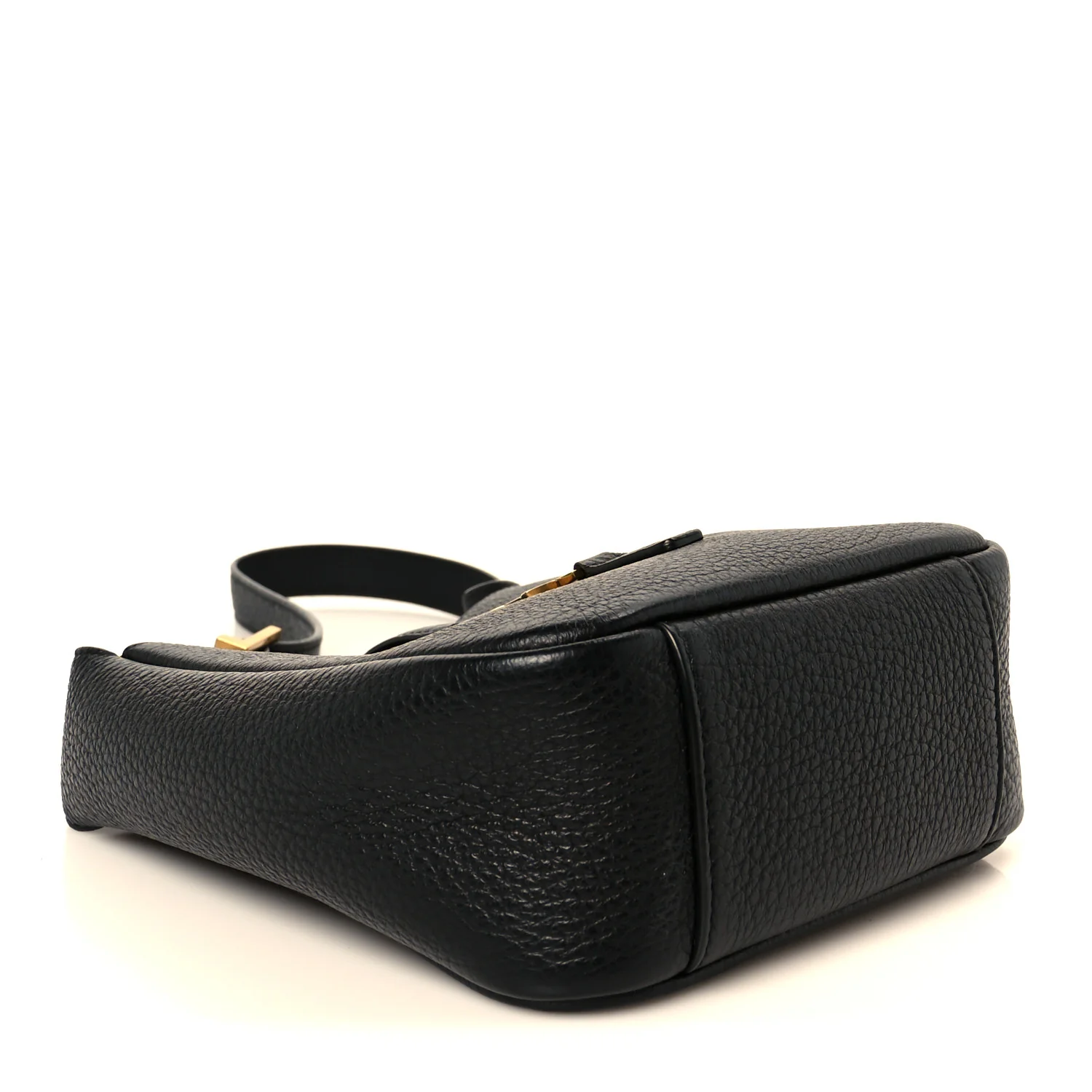 Grained Calfskin Baby Le 5 A 7 Supple Hobo Black - Image 5