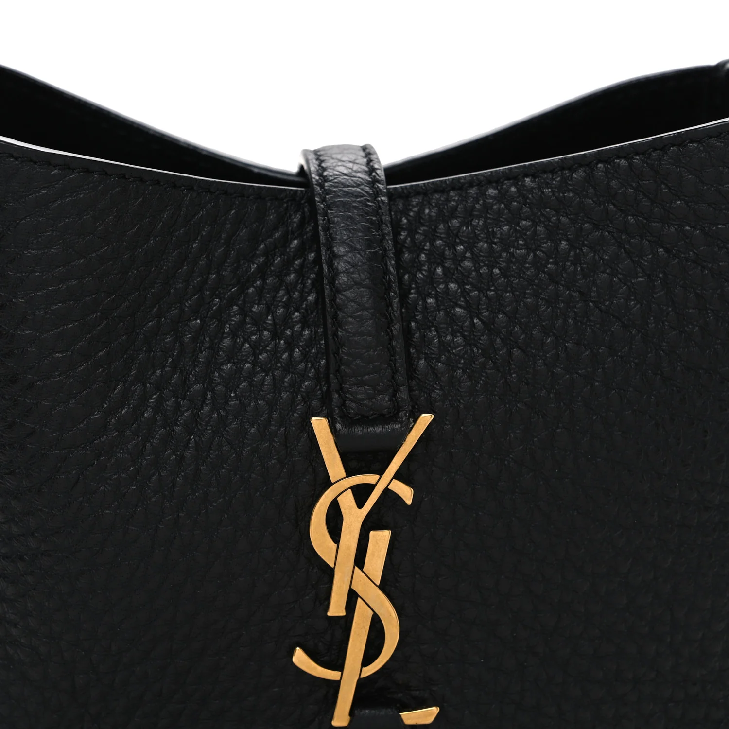 Grained Calfskin Baby Le 5 A 7 Supple Hobo Black - Image 9