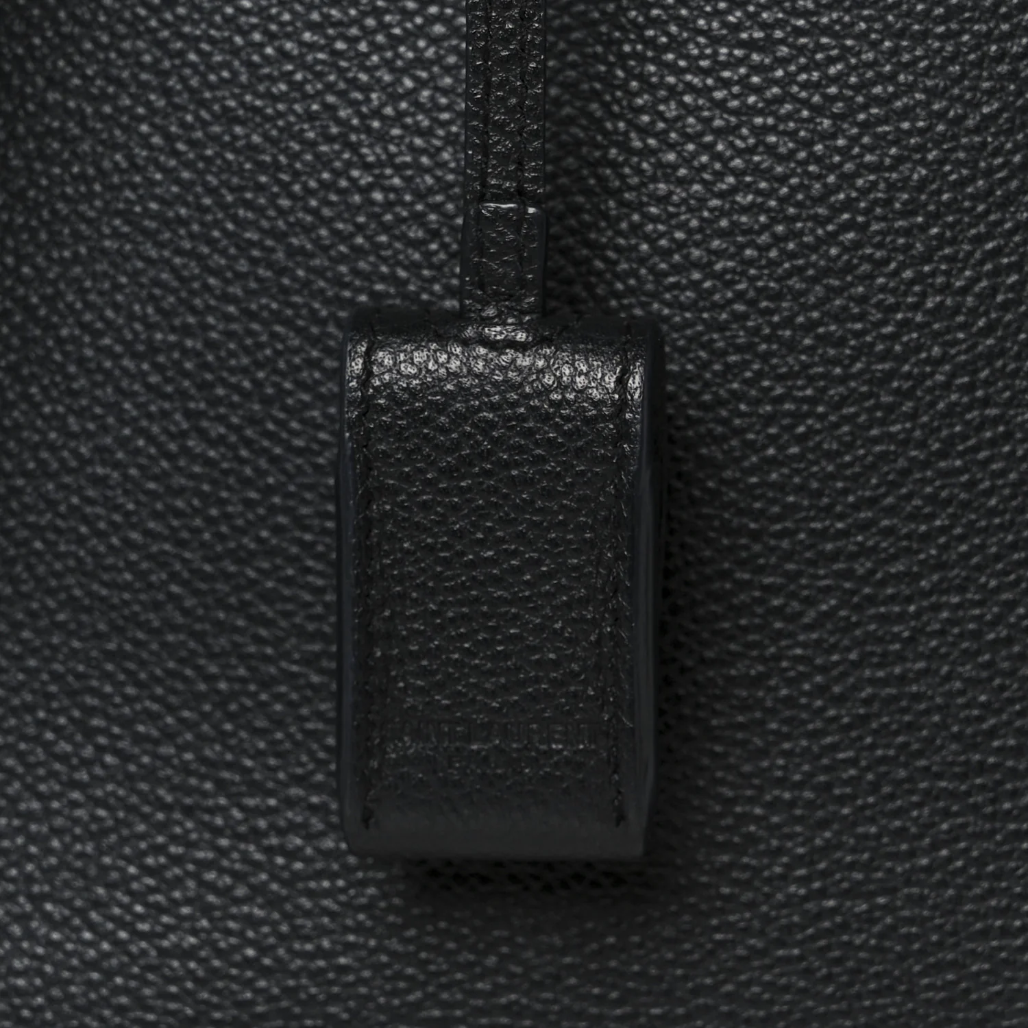 Grained Calfskin Baby Sac De Jour Black - Image 10