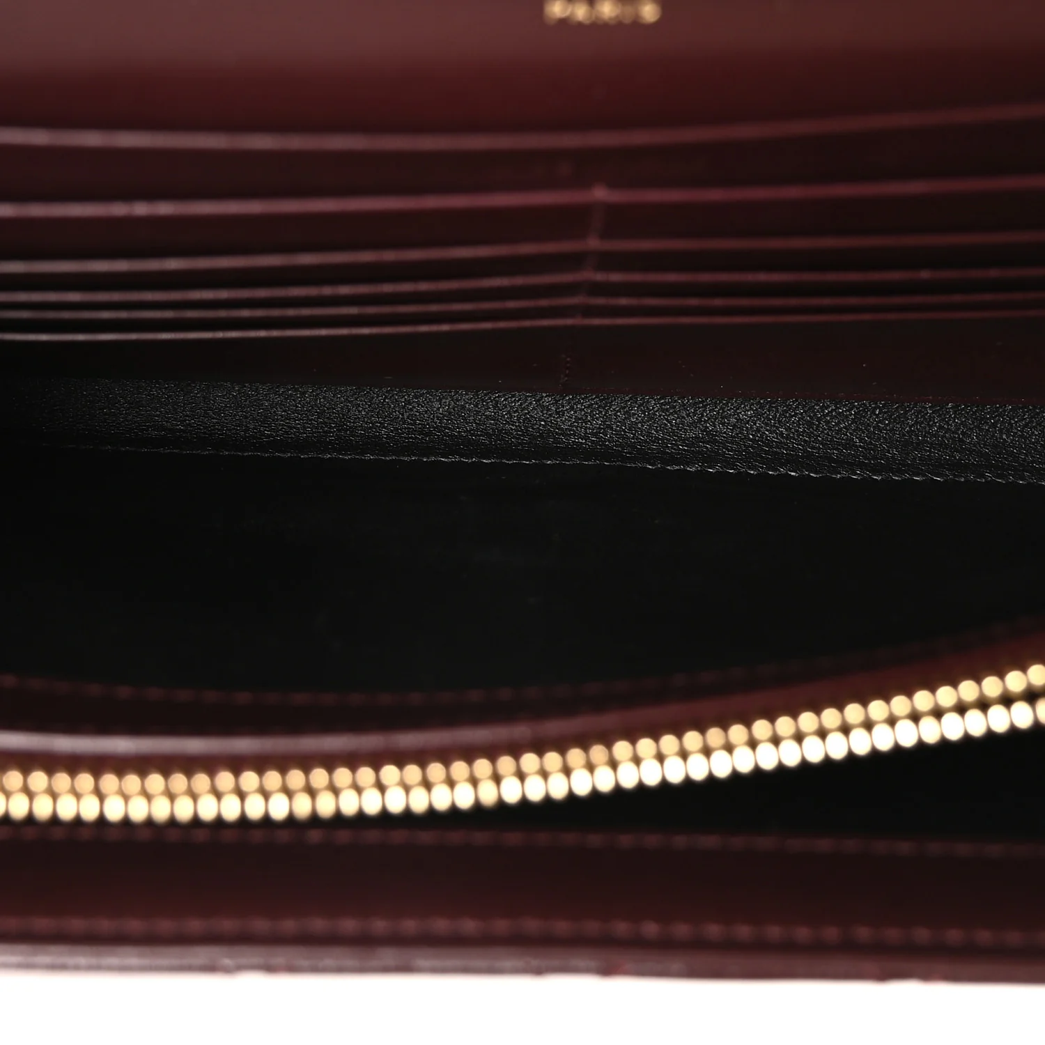 Grained Calfskin Mixed Matelasse Triquilt Monogram Chain Wallet Lava Falls - Image 8