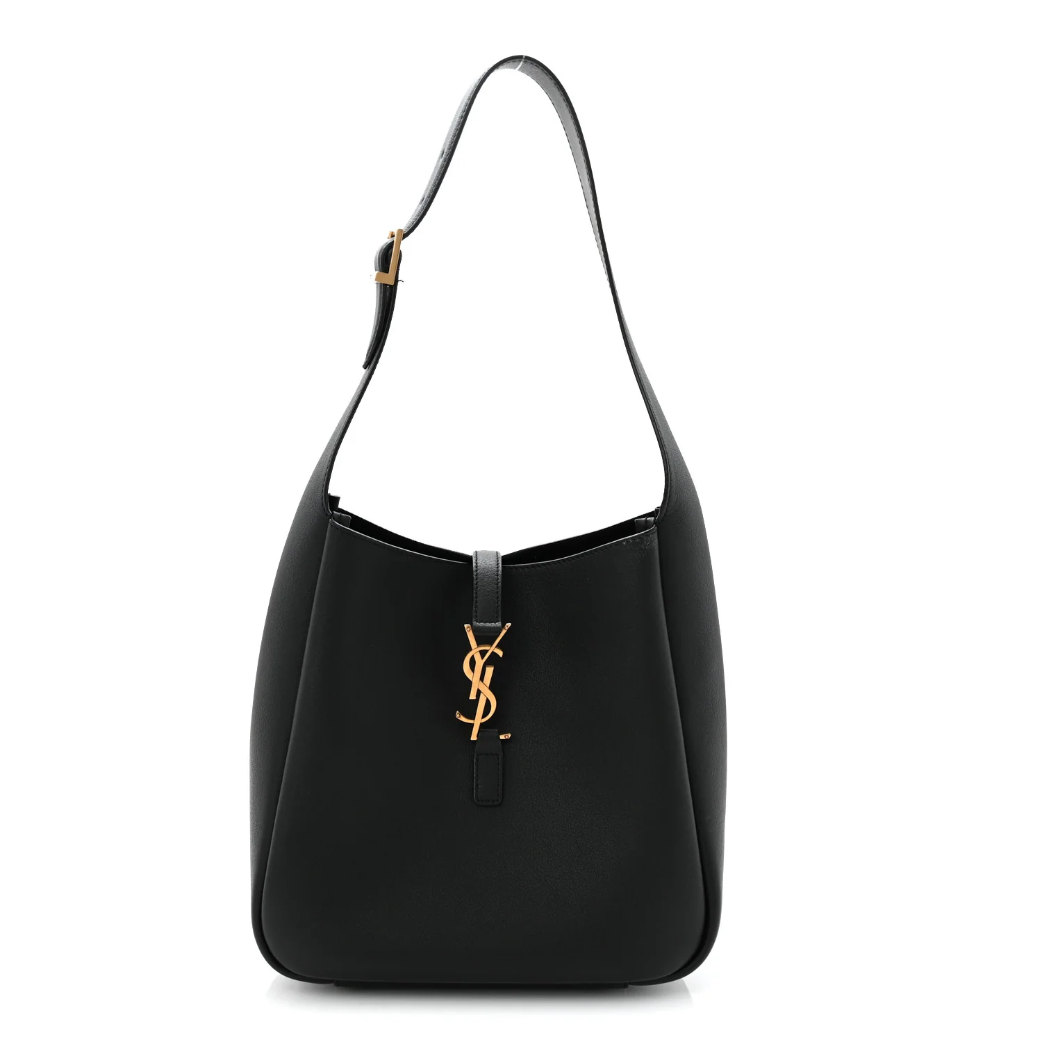 Grained Calfskin Small Le 5 A 7 Soft Hobo Black