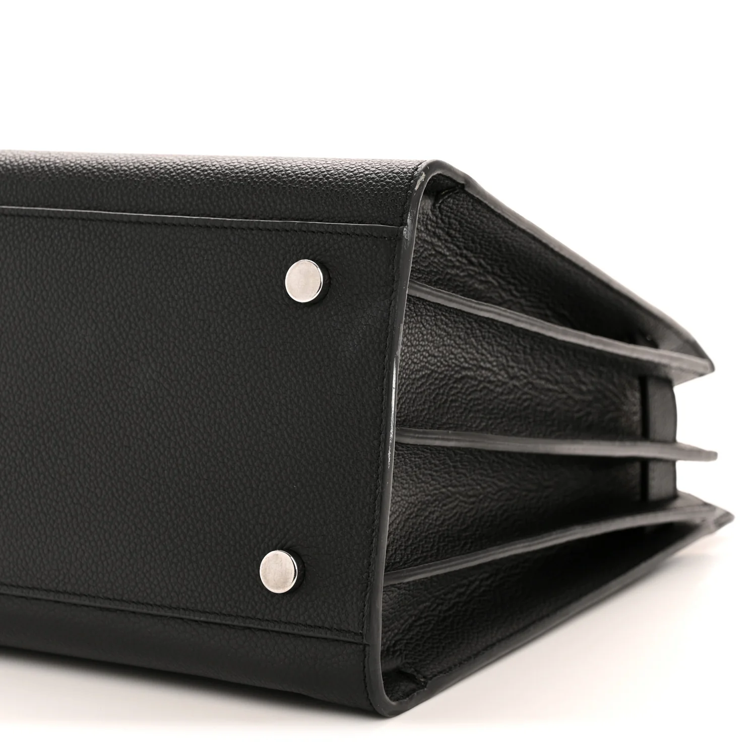 Grained Calfskin Small Sac De Jour Black - Image 10