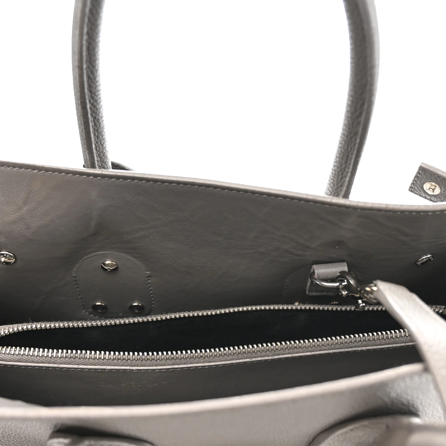 Grained Calfskin Small Sac De Jour Fog - Image 13