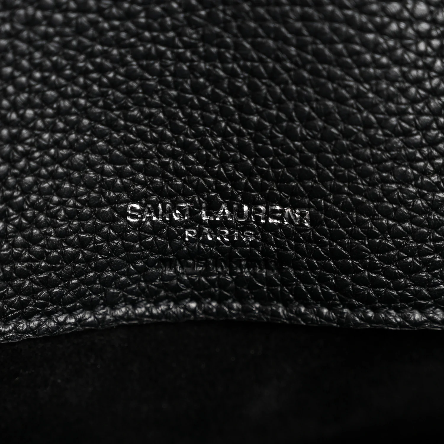 Grained Calfskin Small Supple Sac De Jour Black - Image 7