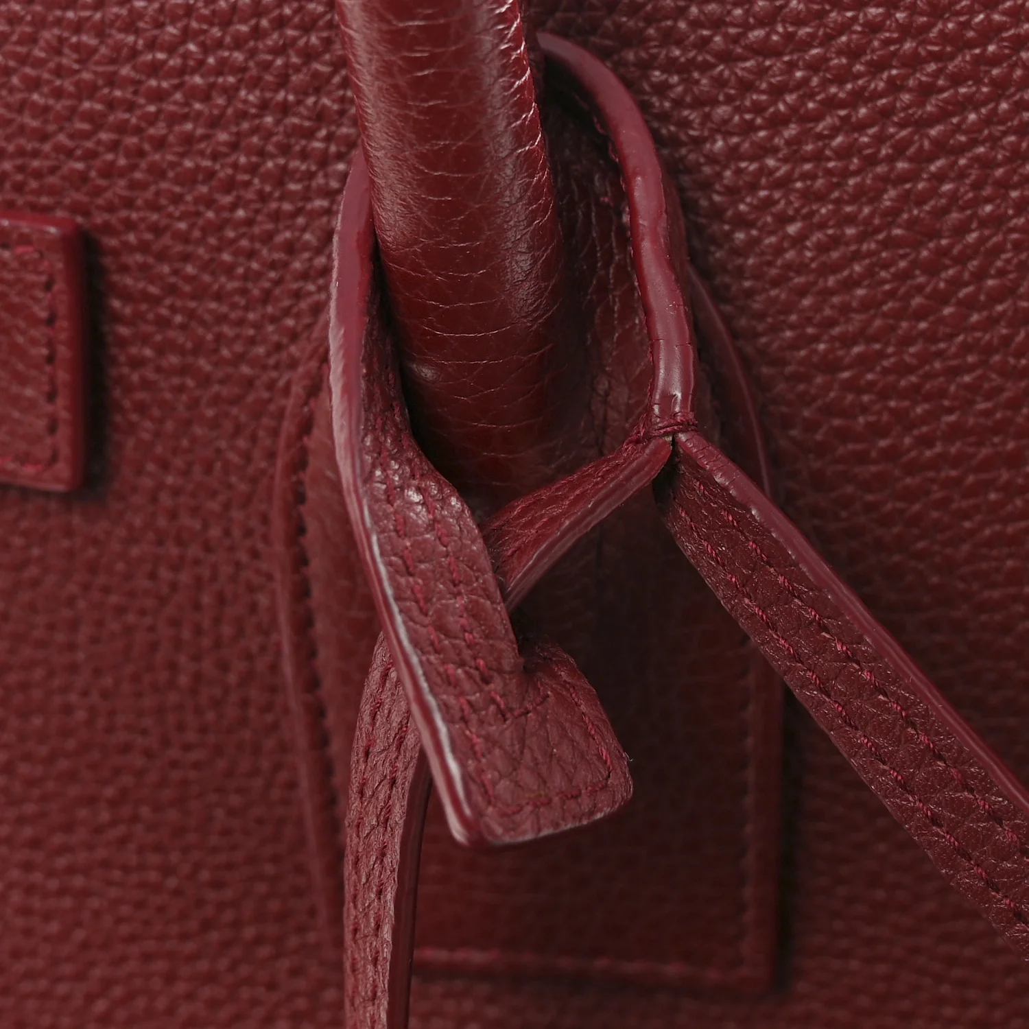 Grained Calfskin Small Supple Sac De Jour Dark Pallisandre - Image 14
