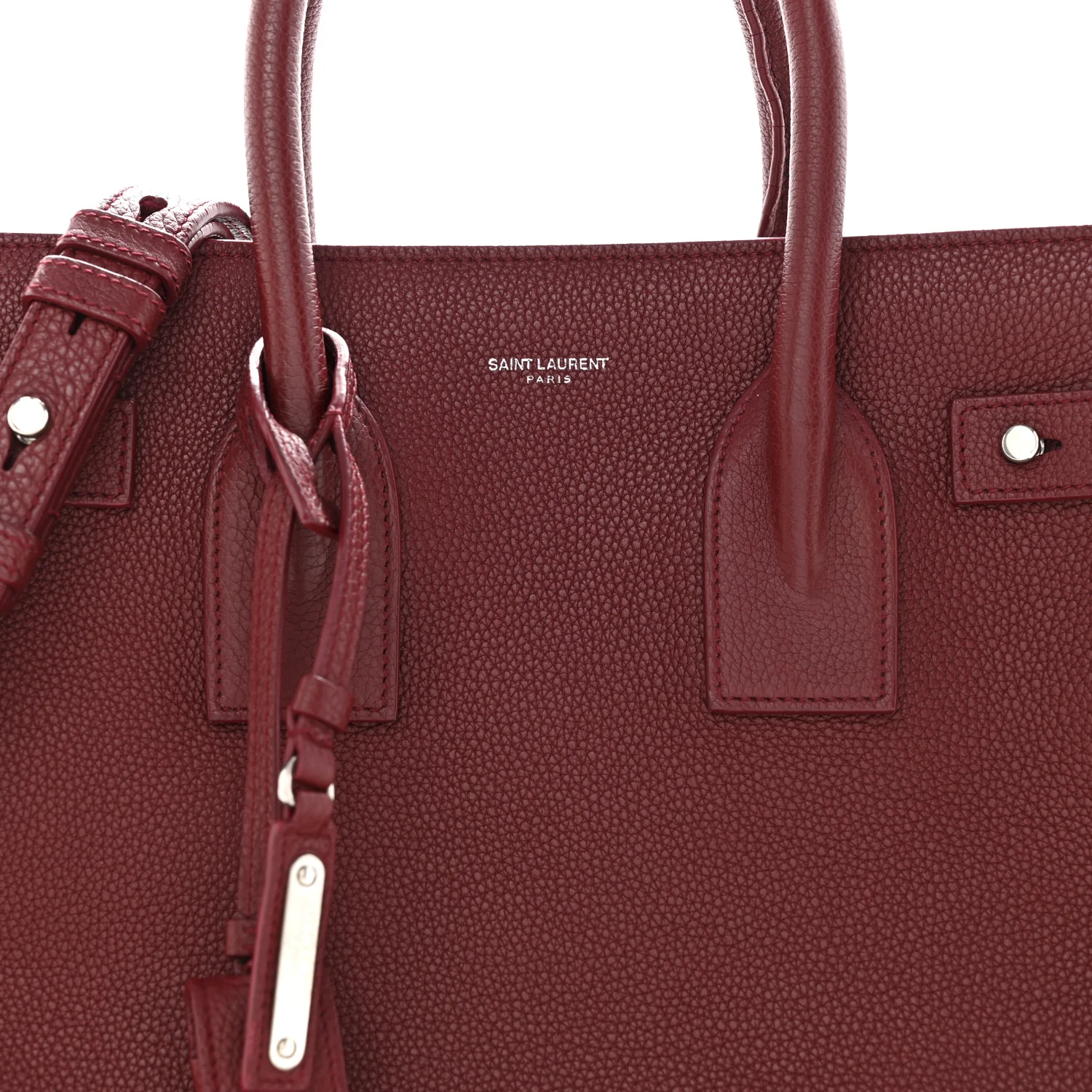 Grained Calfskin Small Supple Sac De Jour Dark Pallisandre - Image 8