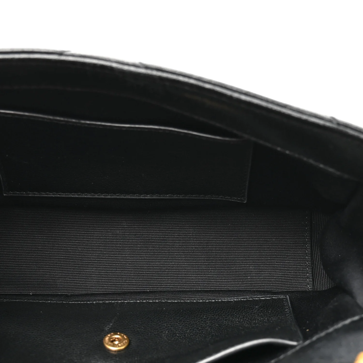 Lambskin Chevron Quilted Mini Loulou Black - Image 6