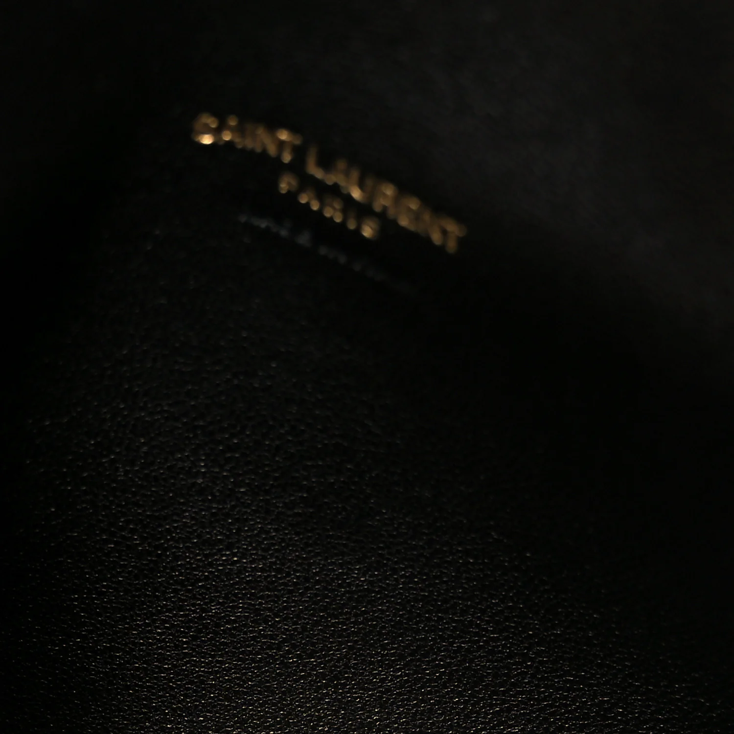 Lambskin Chevron Quilted Small LouLou Black - Image 10