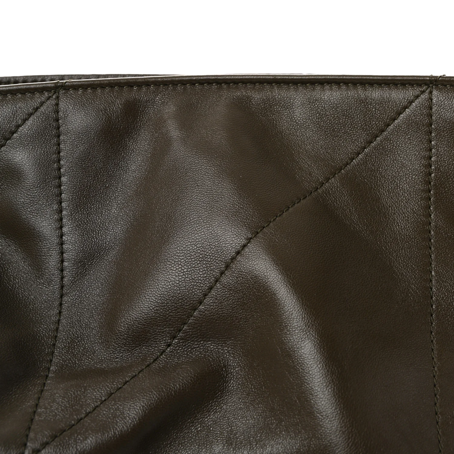 Lambskin Jamie Shopping Tote Light Musk - Image 8