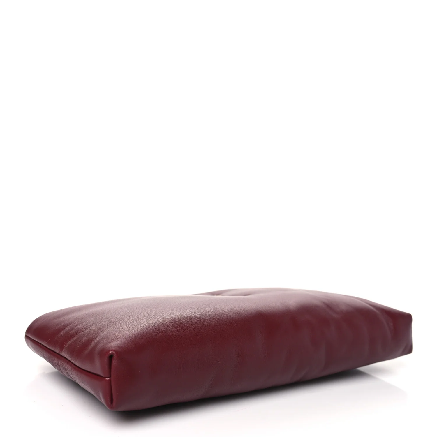 Lambskin Long Calypso Pouch Rouge Merlot - Image 4