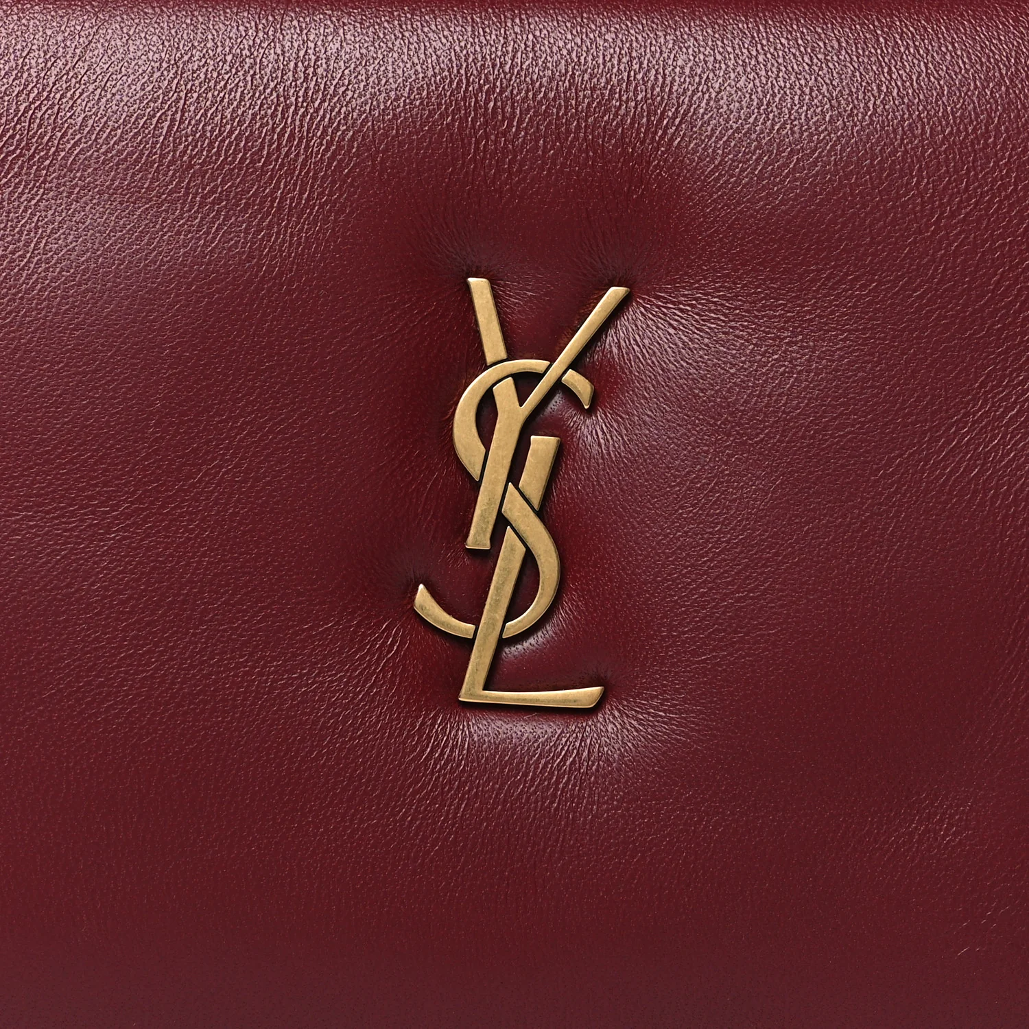 Lambskin Long Calypso Pouch Rouge Merlot - Image 8