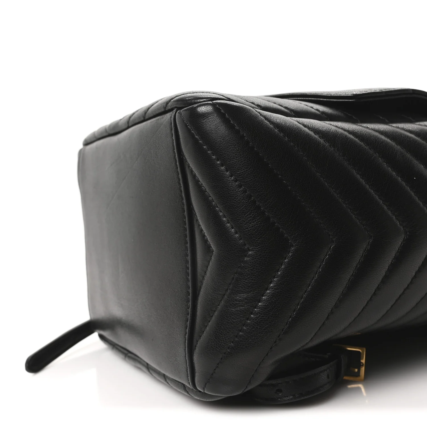 Lambskin Matelasse Monogram Joe Backpack Black - Image 10