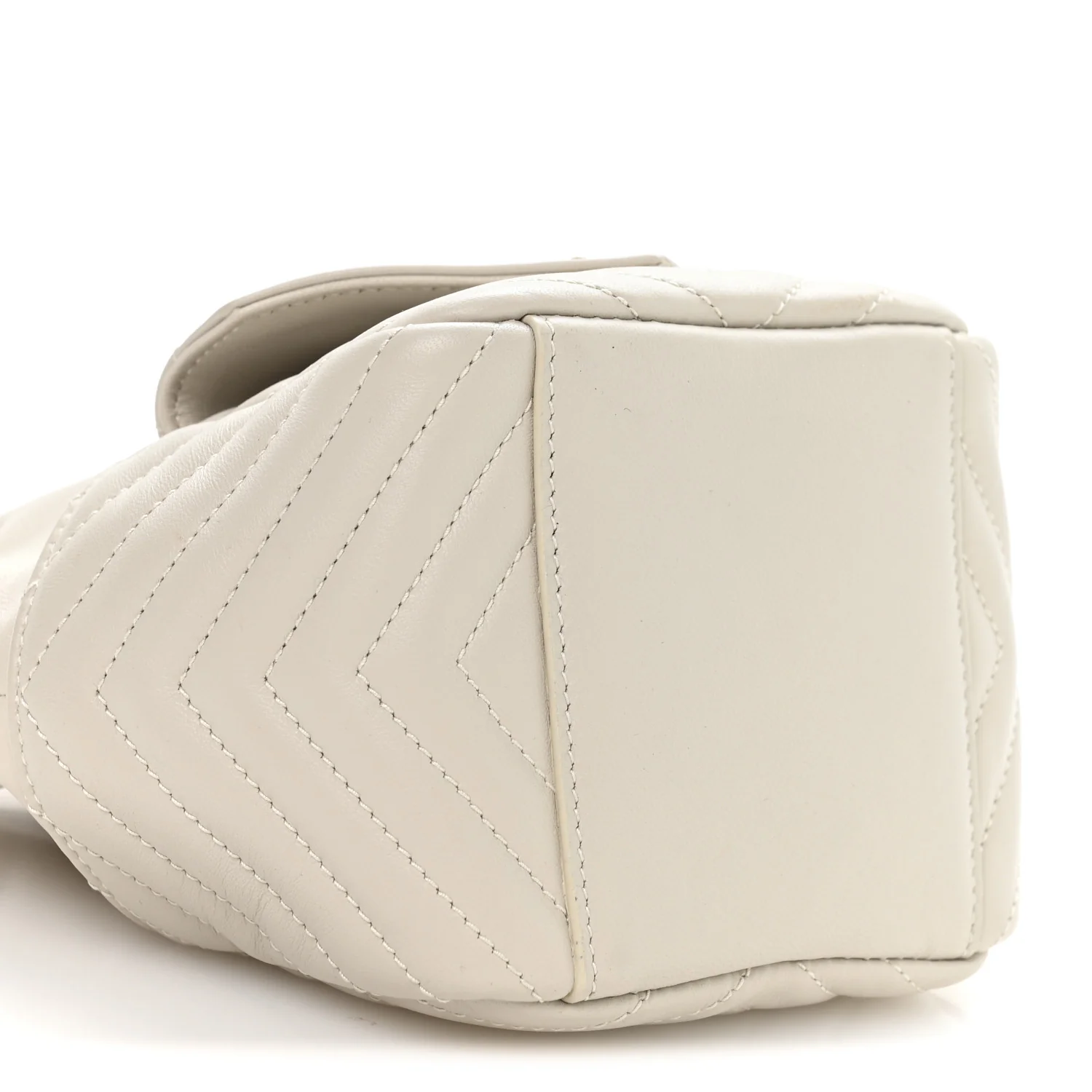 Lambskin Matelasse Monogram Joe Nano Bucket Bag Crema Soft - Image 17