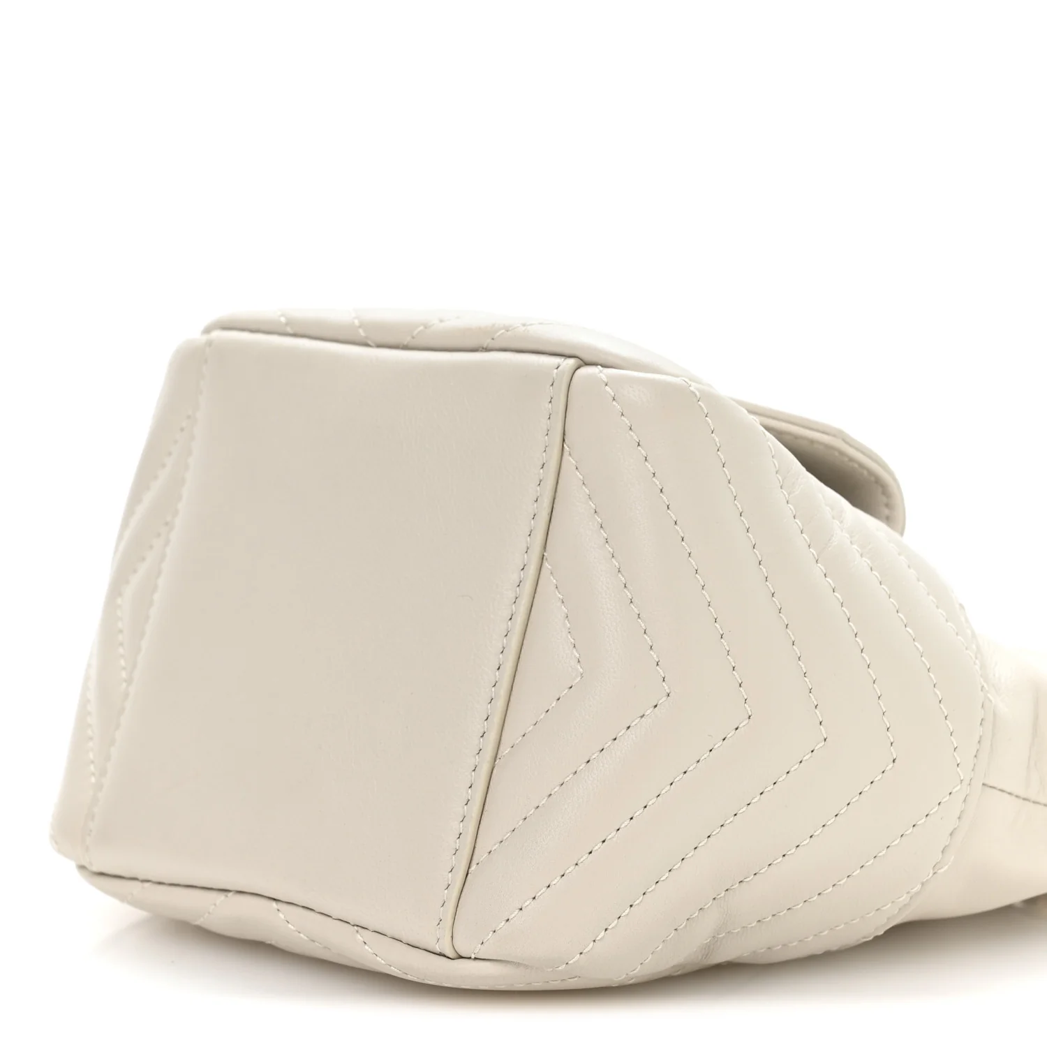 Lambskin Matelasse Monogram Joe Nano Bucket Bag Crema Soft - Image 18