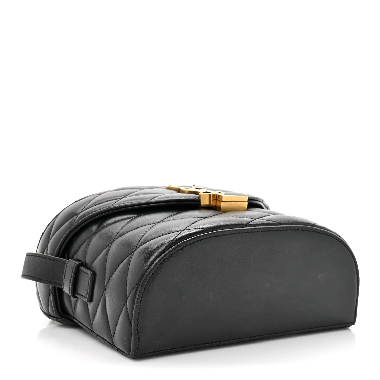 Lambskin Matelasse Monogram June Box Bag Black - Image 4