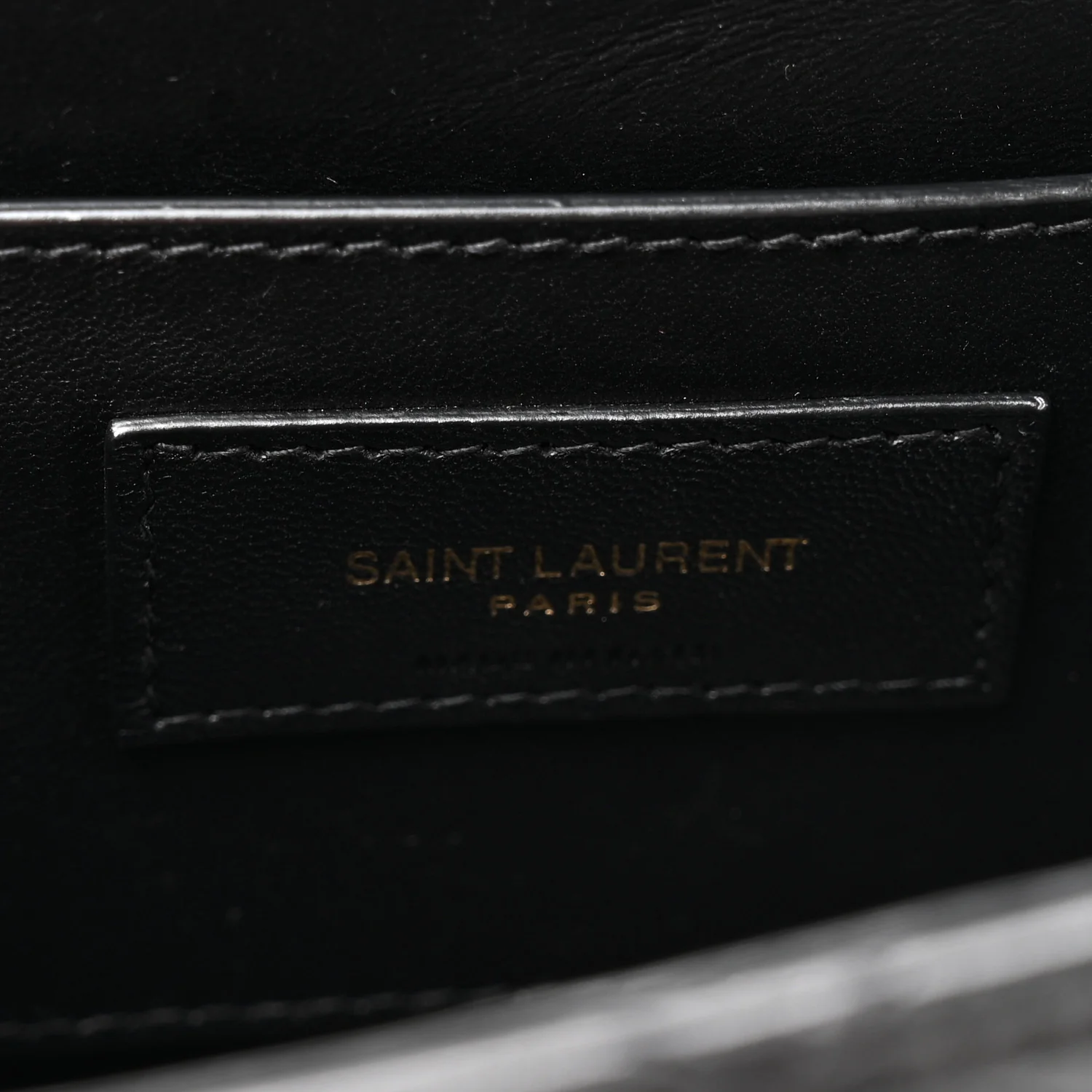 Lambskin Matelasse Monogram June Box Bag Black - Image 6