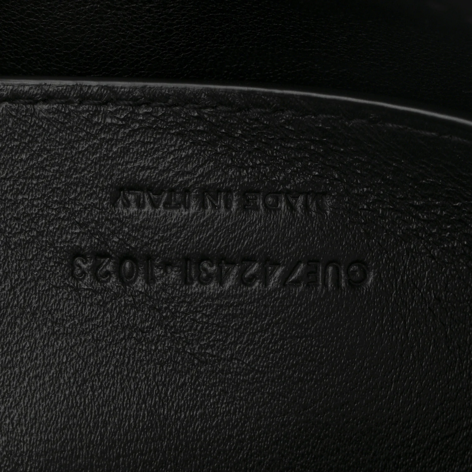 Lambskin Matelasse Monogram Large Jamie 4.3 Black - Image 7