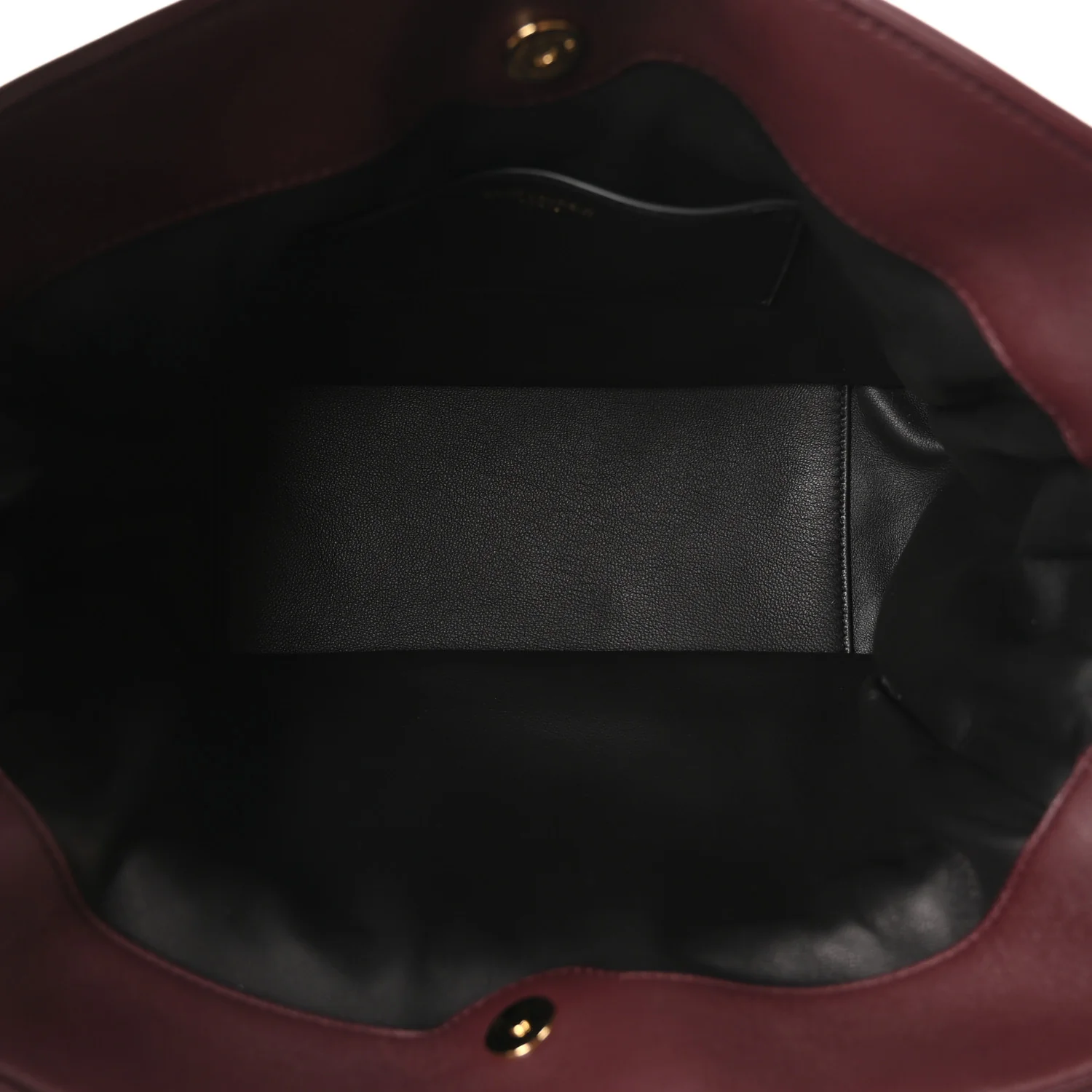 Lambskin Matelasse Monogram Medium Jamie Shoulder Pouch Bag Rouge Cabernet - Image 5