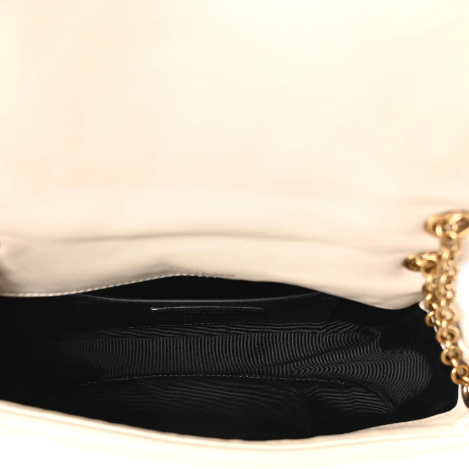 Lambskin Matelasse Monogram Mini Jamie 4.3 Crema Soft - Image 5