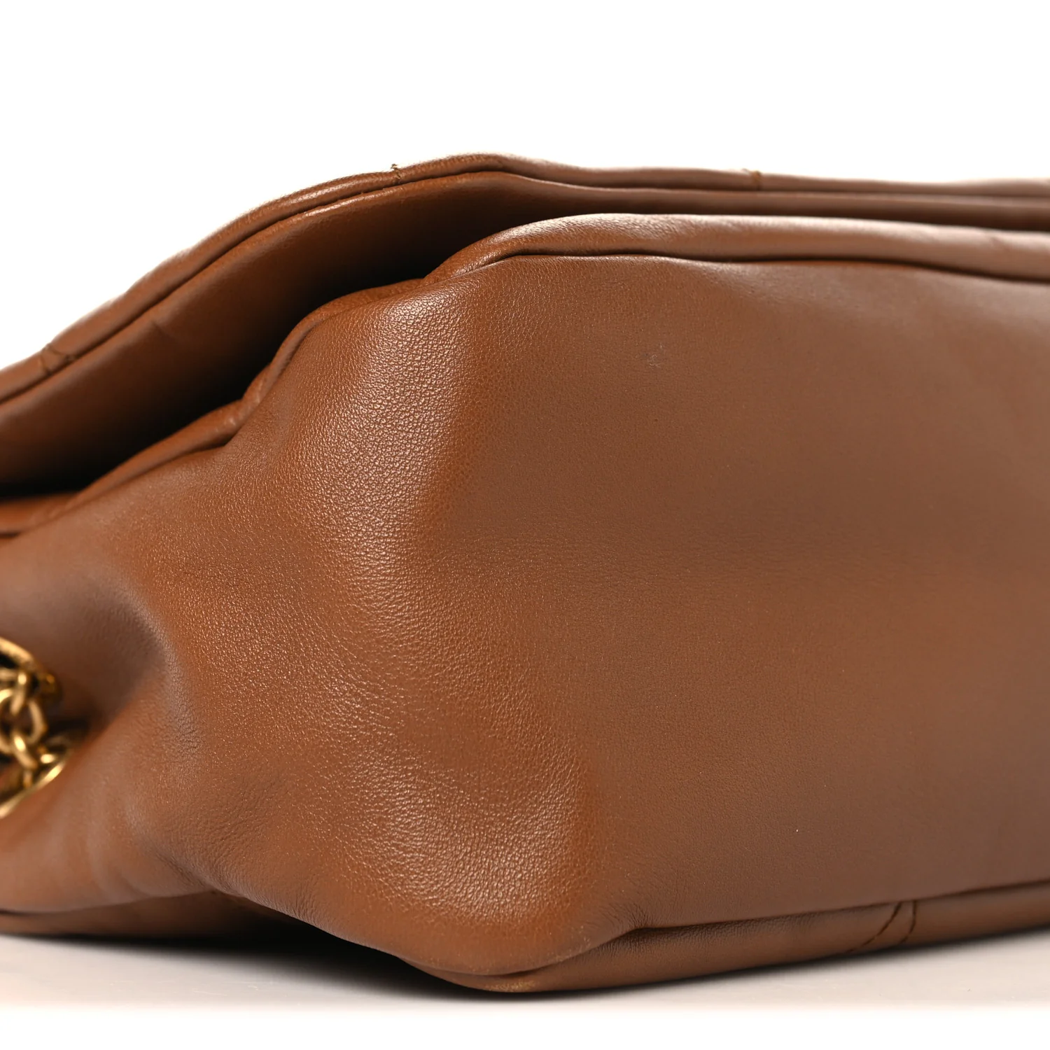 Lambskin Matelasse Monogram Small Jamie 4.3 Light Fox - Image 9