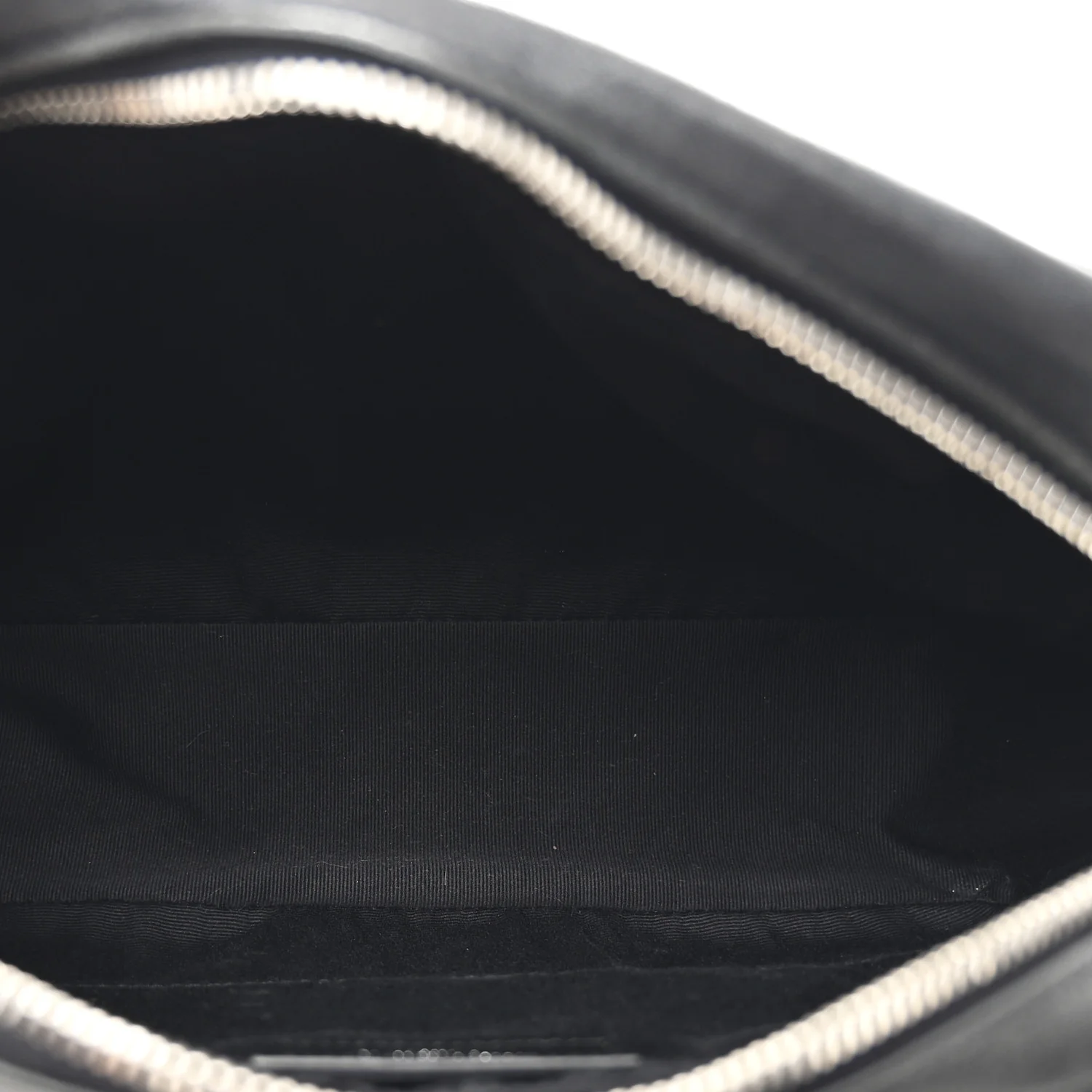 Lambskin Monogram Embossed Small Lou Camera Bag Black - Image 5