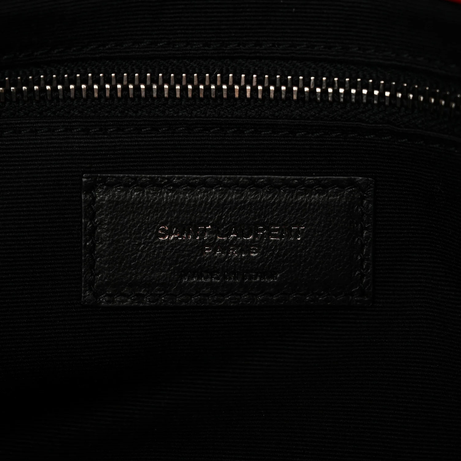 Lambskin Patchwork Monogram Medium Jamie Red - Image 6