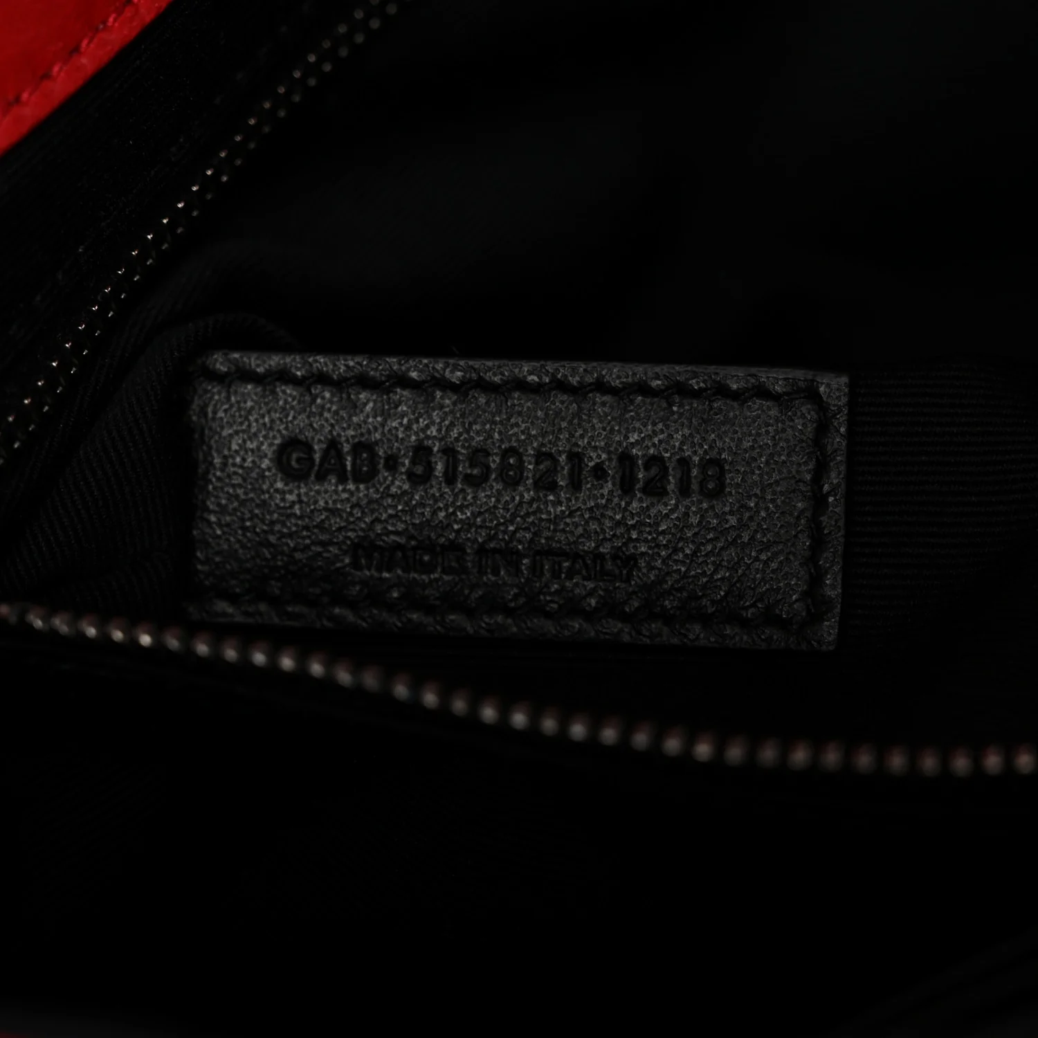 Lambskin Patchwork Monogram Medium Jamie Red - Image 7