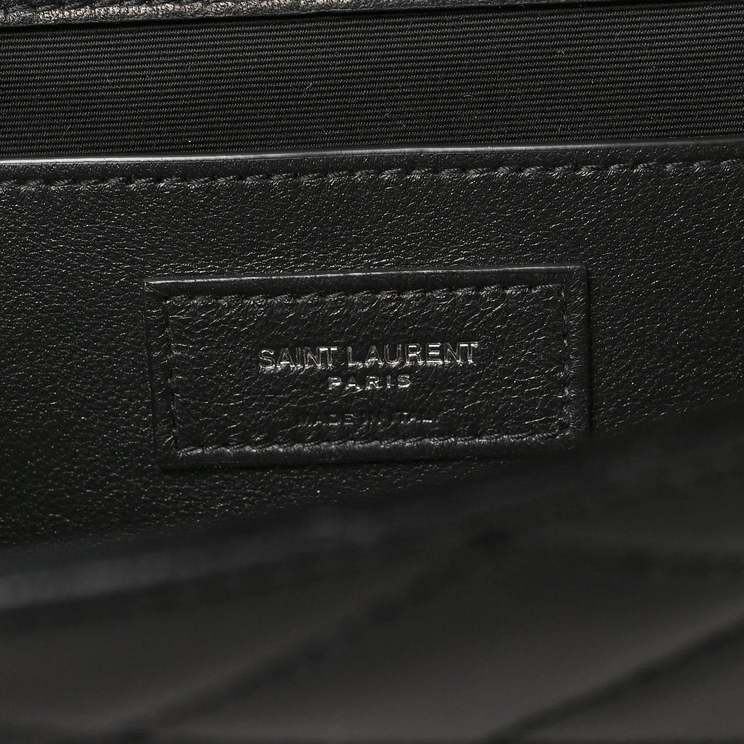 Lambskin Quilted Kate Clutch Black - Image 6