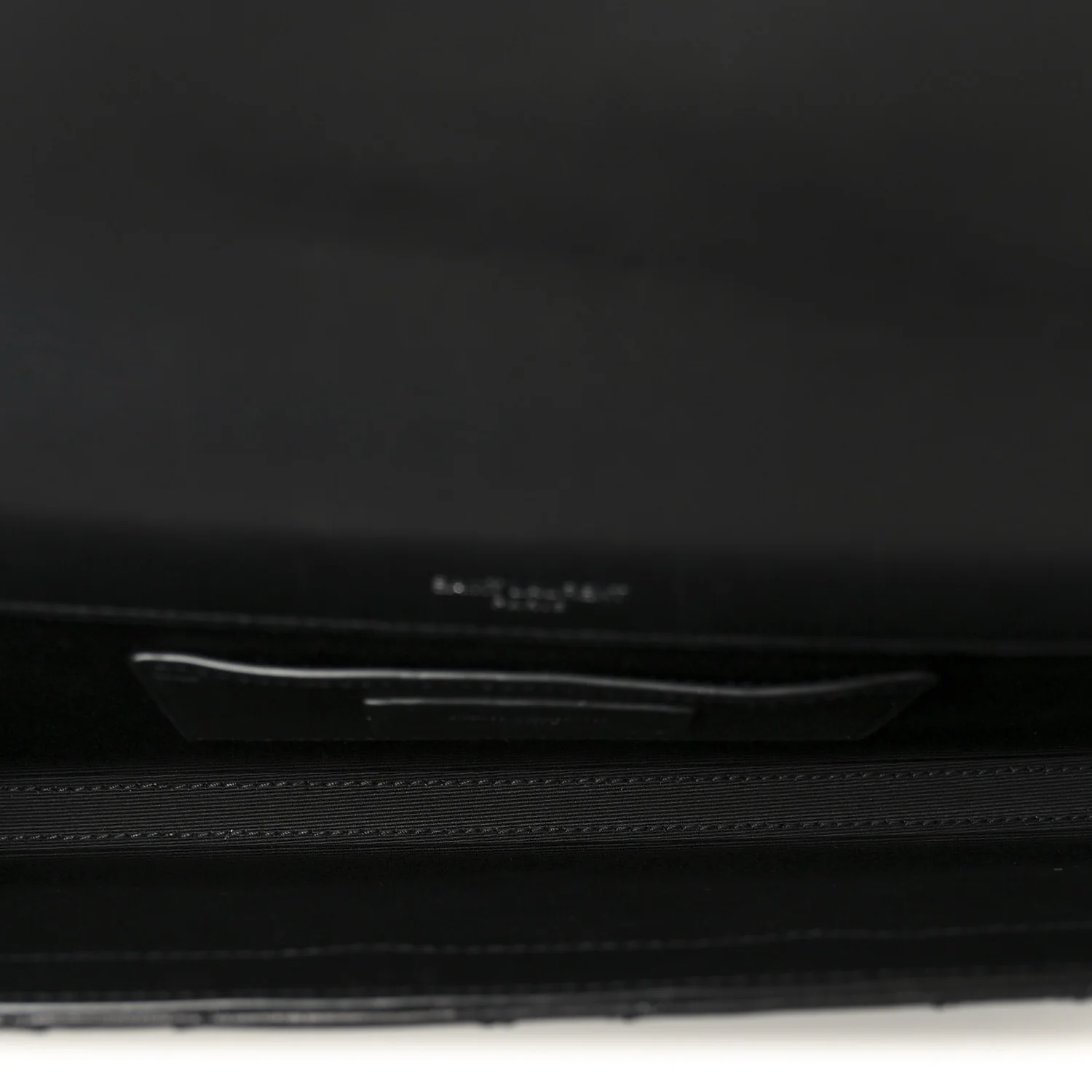 Lambskin Quilted Kate Clutch Black - Image 5